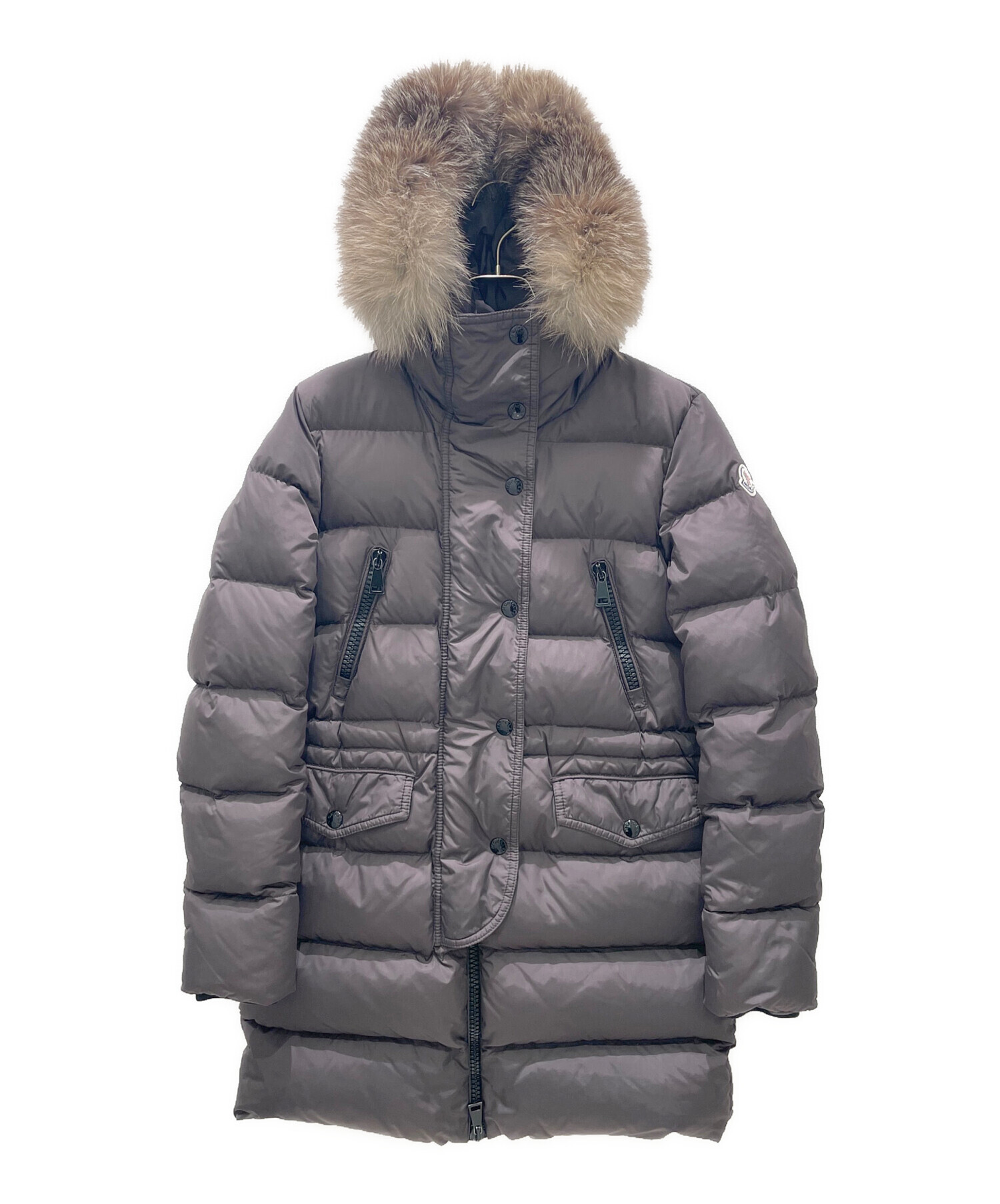 MONCLER PHALANGERE ダウンコート ファー付 グレー モンクレール MONCLER PHALANGERE GIUBBOTTO ファー ダウンコート