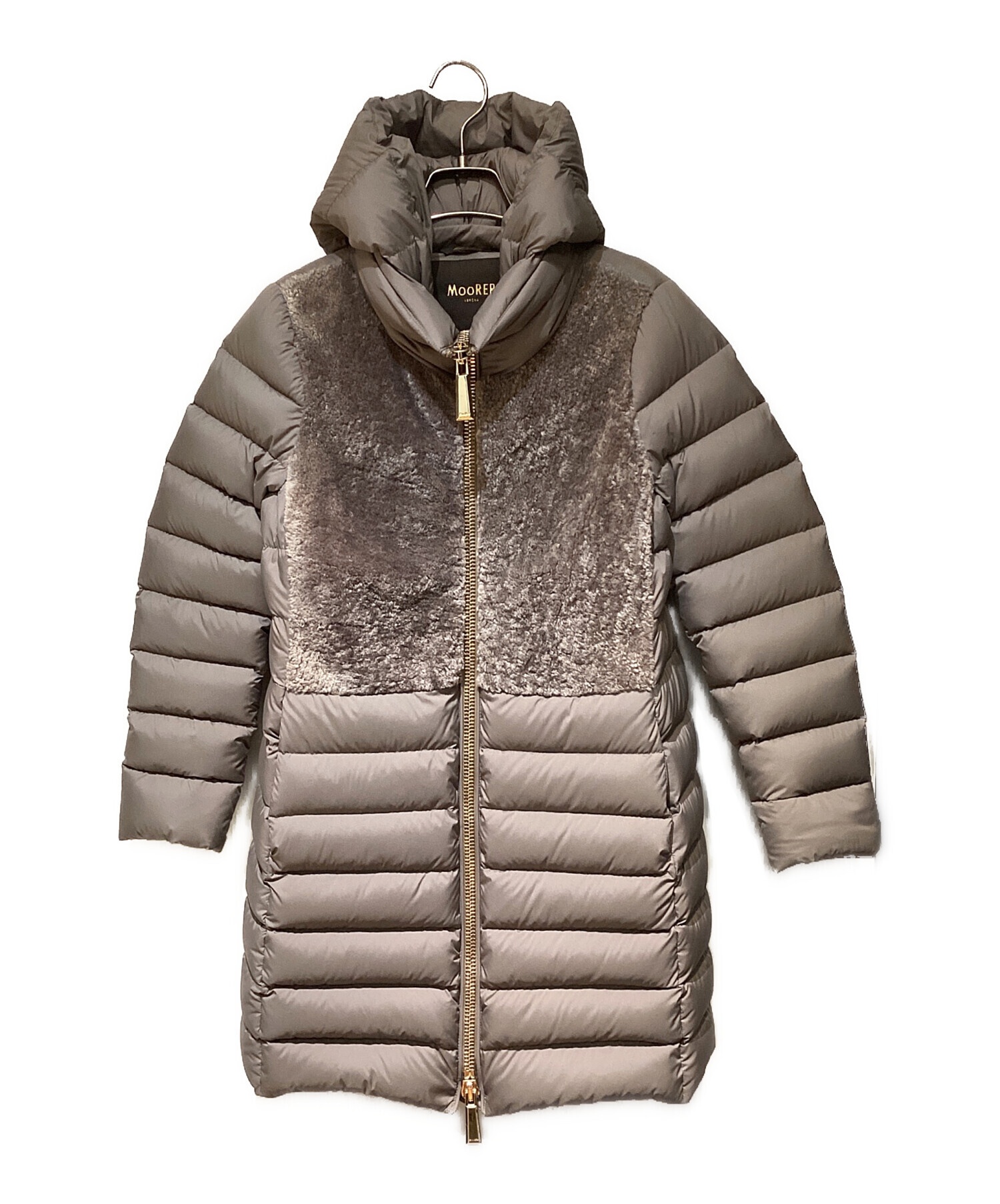 MooRER ムーレー ブルゾン（その他） レディース 【古着】【中古】 中古・古着通販】MOORER (ムーレー) Mouton Switching Down Coat