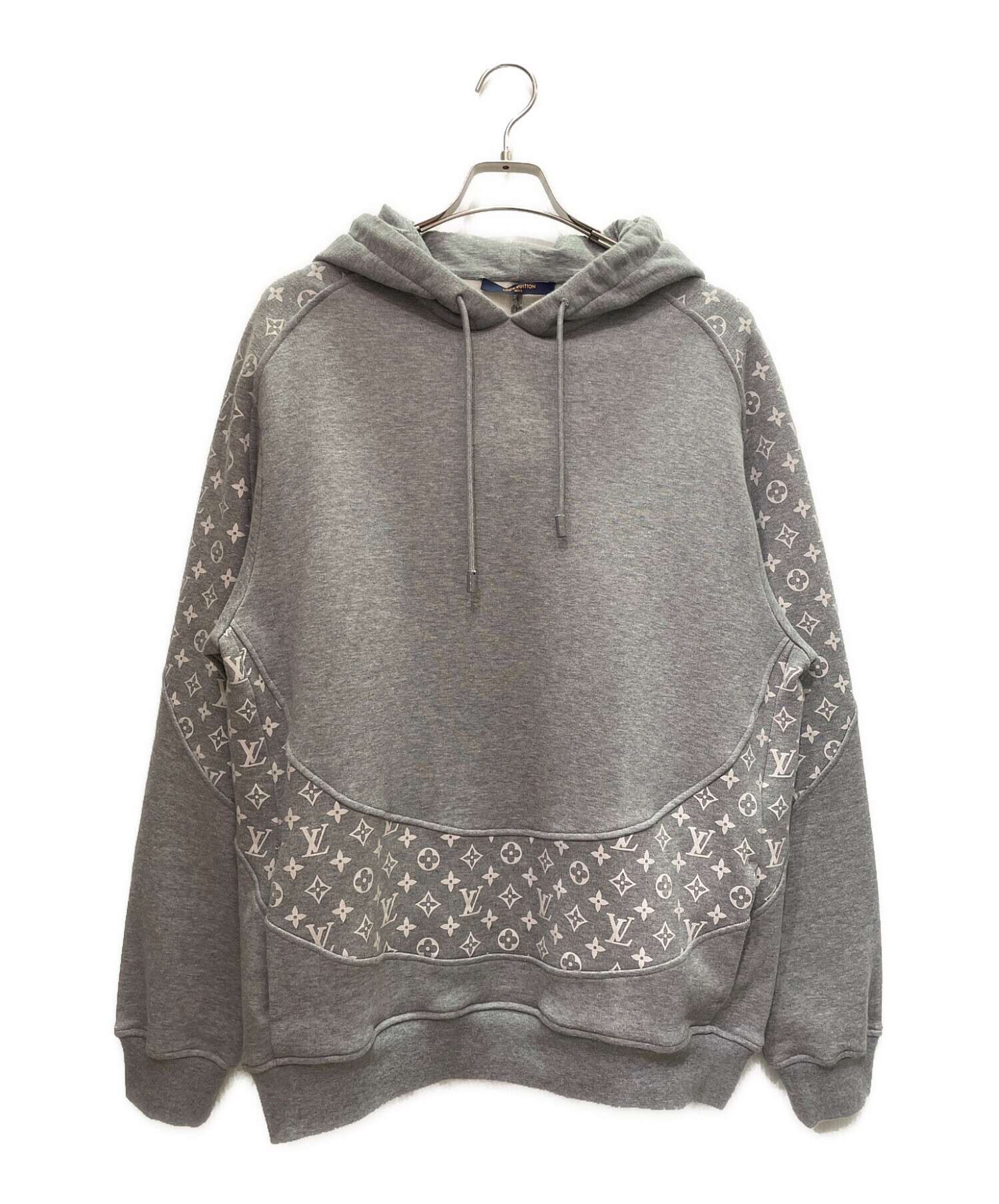 LOUIS VUITTON グレー パーカー Lサイズ