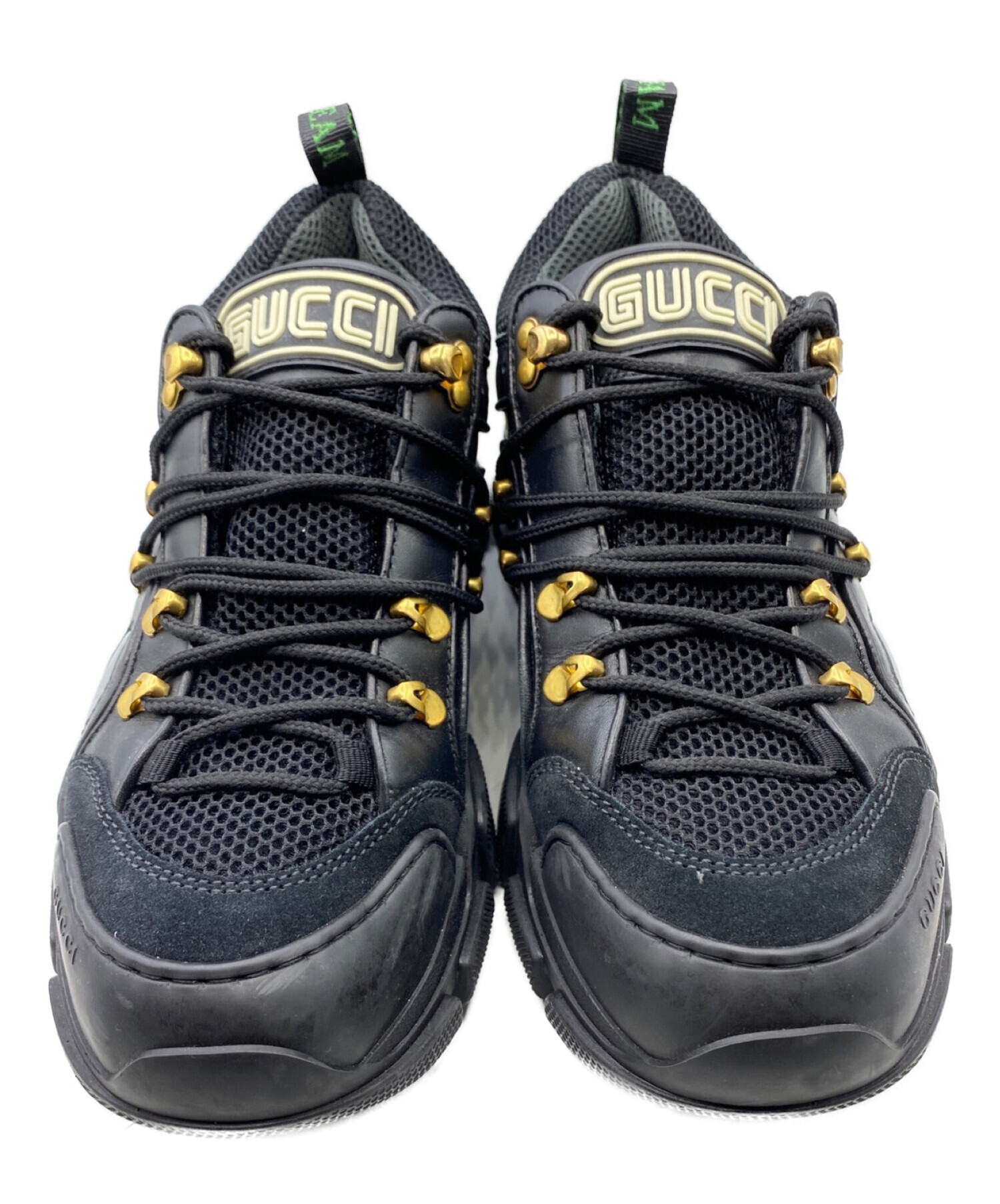 中古・古着通販】GUCCI (グッチ) フラッシュトレック ブラック サイズ 