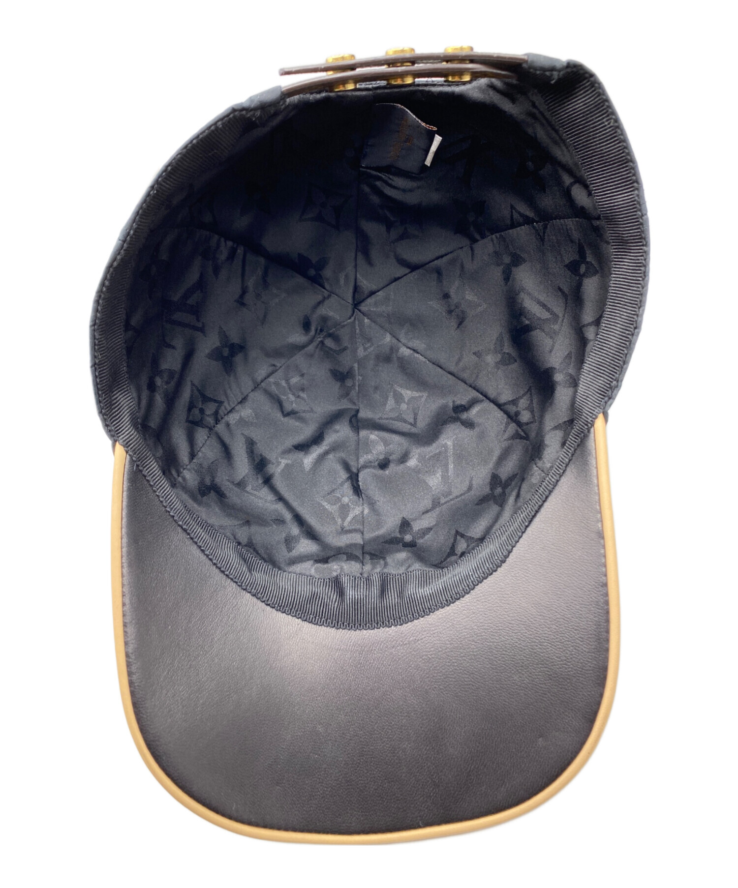 LOUIS VUITTON ダークグレー キャップ LOUIS VUITTON ダークグレー キャップ キャップ・LV シグネチャー S00