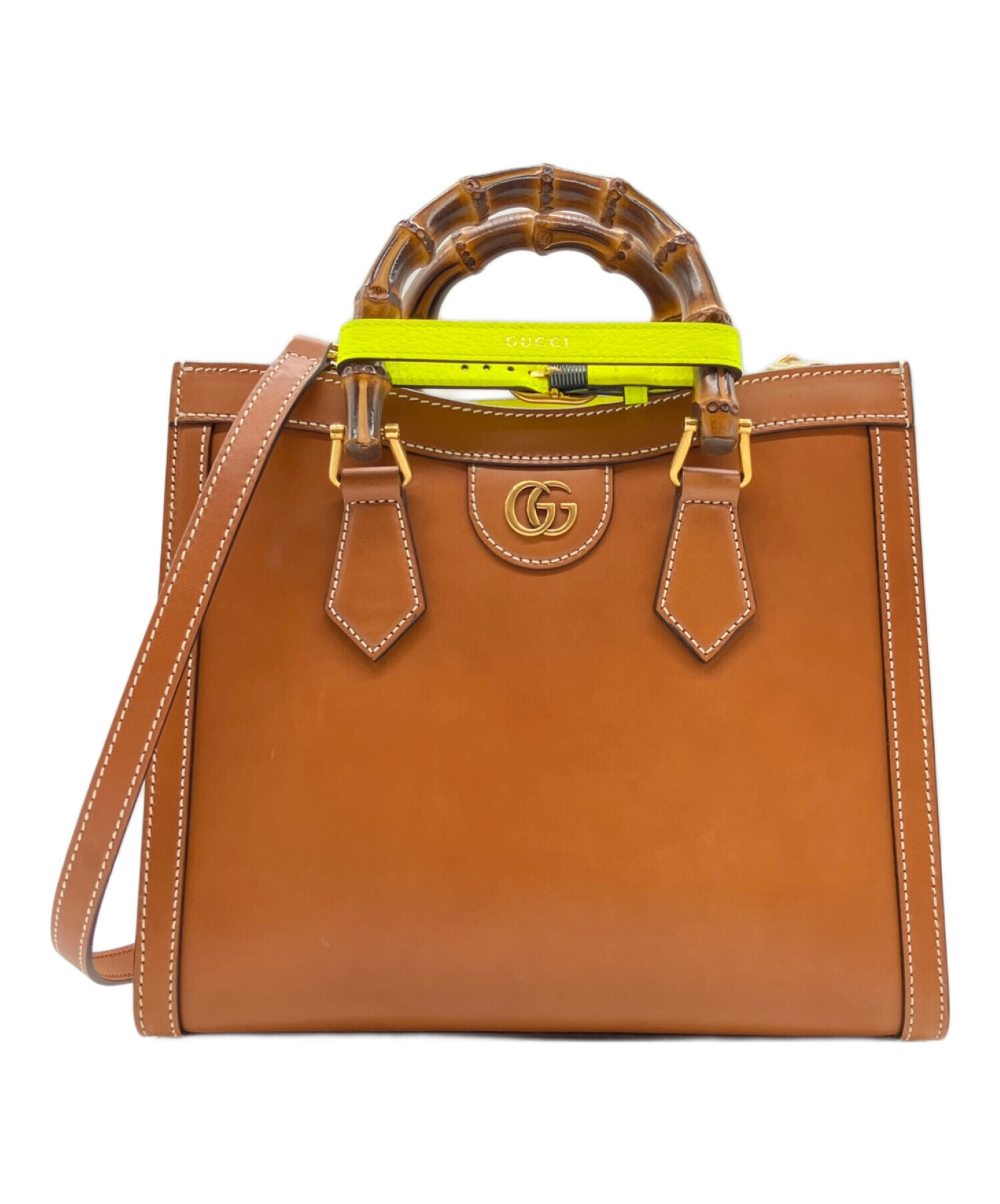 中古・古着通販】GUCCI (グッチ) ダイアナ スモールトートバッグ 