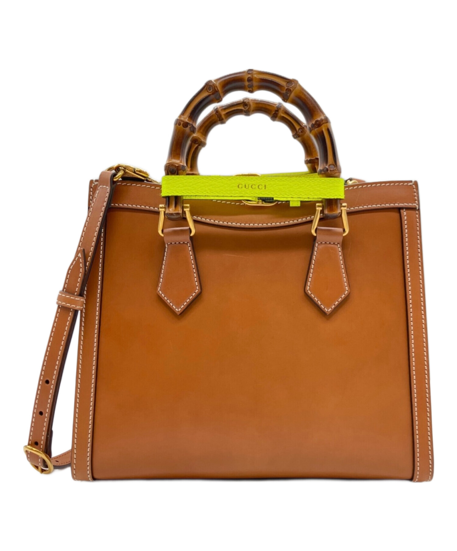 中古・古着通販】GUCCI (グッチ) ダイアナ スモールトートバッグ 