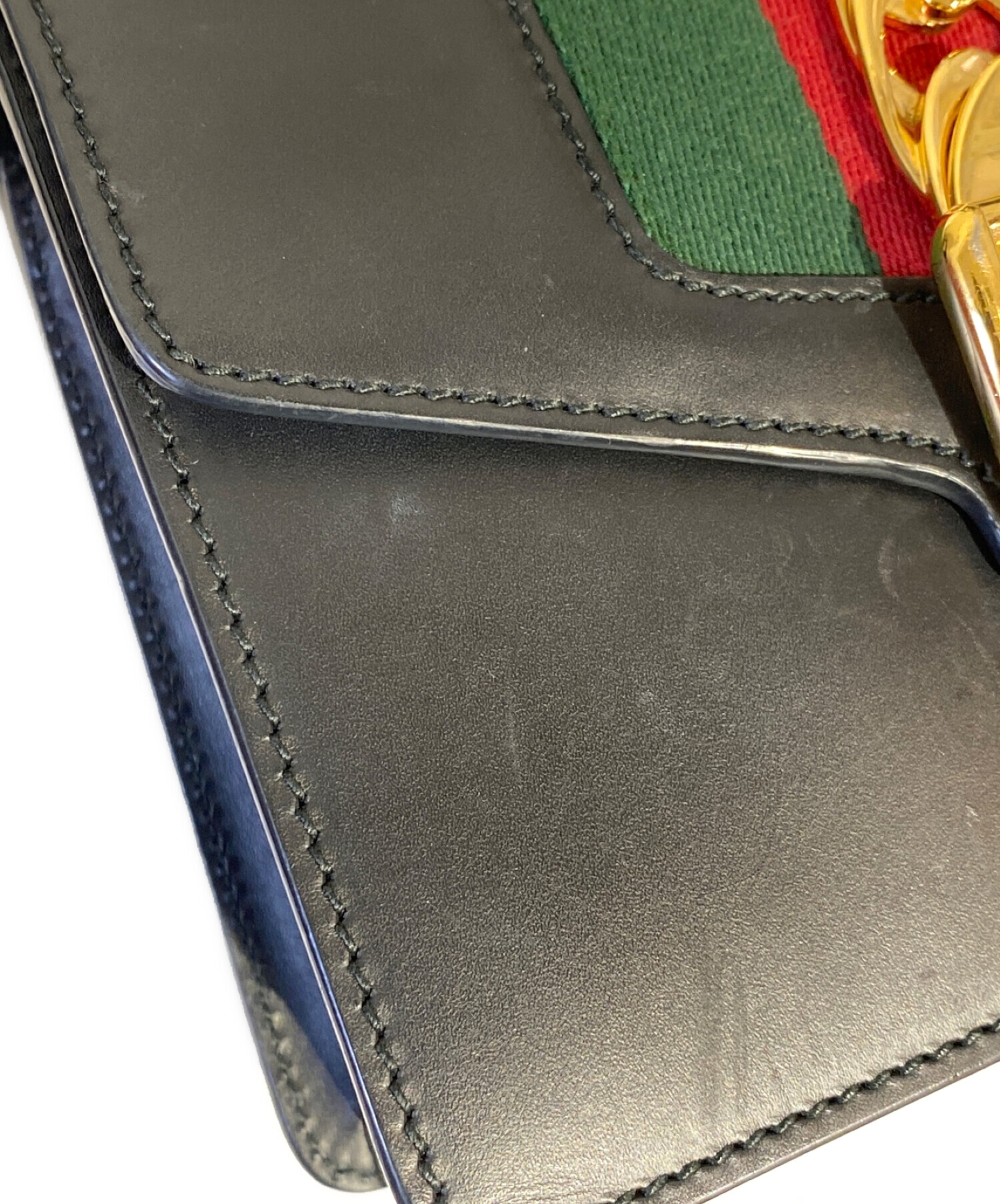 グッチ シルビィ ショルダーバッグ レディース 【中古】 GUCCI - 美品 グッチ シルヴィ ハンドバッグ ショルダーバッグ 2WAY