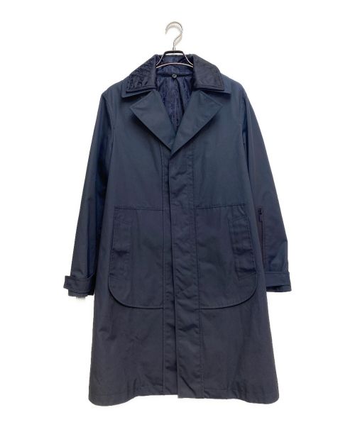 m*4様 オブリーク柄コート　ディオール 中古・古着通販】Dior (ディオール) 裏地オブリーク柄コート ネイビー