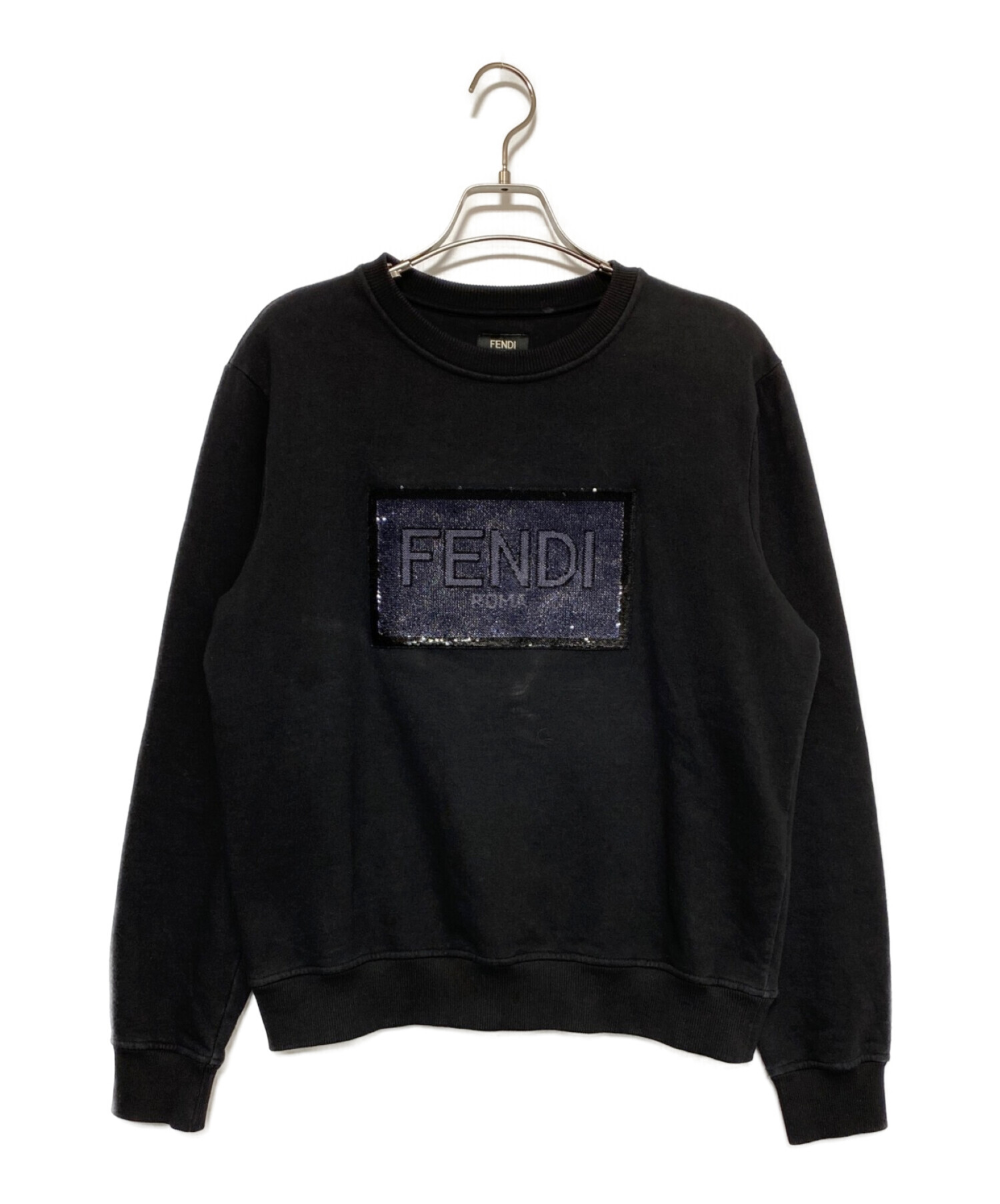 中古・古着通販】FENDI (フェンディ) スパンコールロゴスウェット 