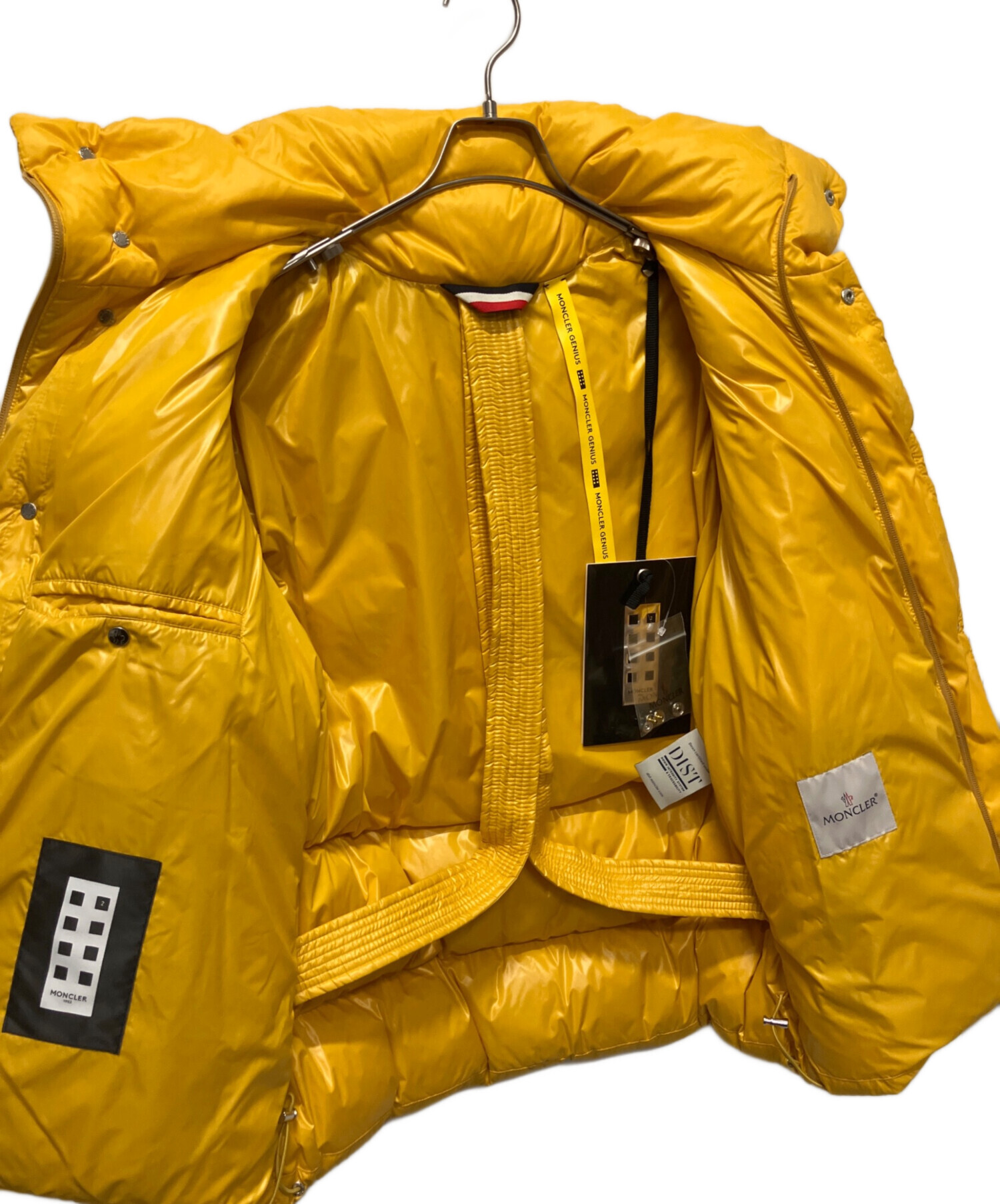 MONCLER イエロー ダウンジャケット 中古・古着通販】MONCLER GENIUS (モンクレール ジーニアス) MARE