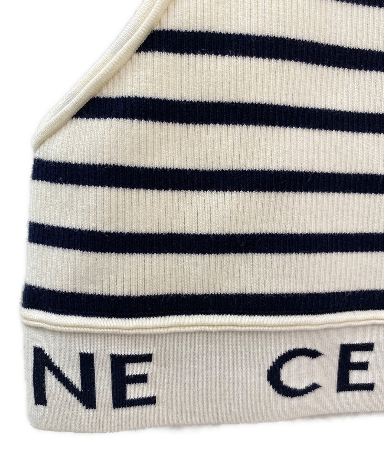 中古・古着通販】CELINE (セリーヌ) ストライプ アスリート ブラ