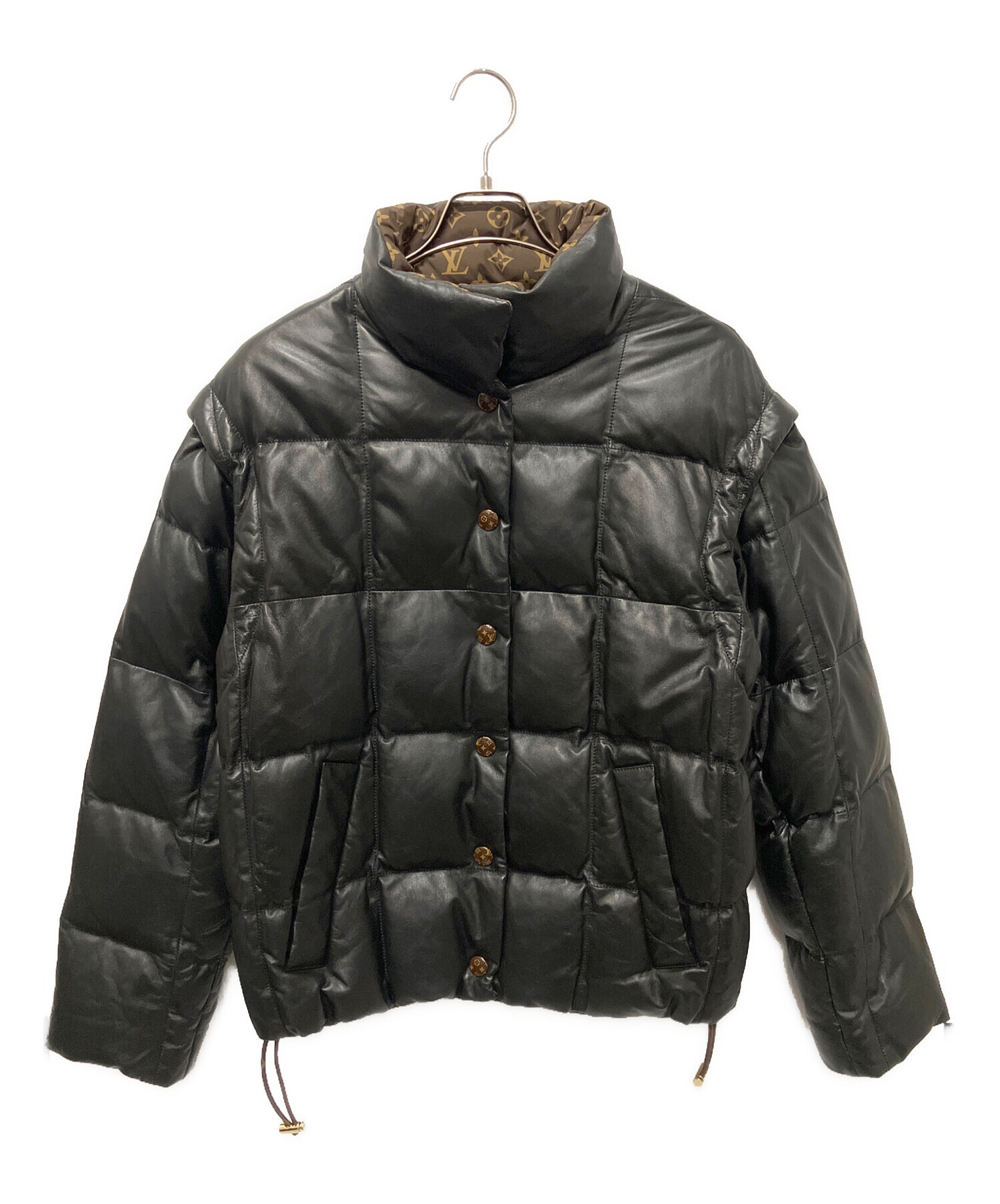 中古・古着通販】LOUIS VUITTON (ルイ ヴィトン) レザー2WAYダウン