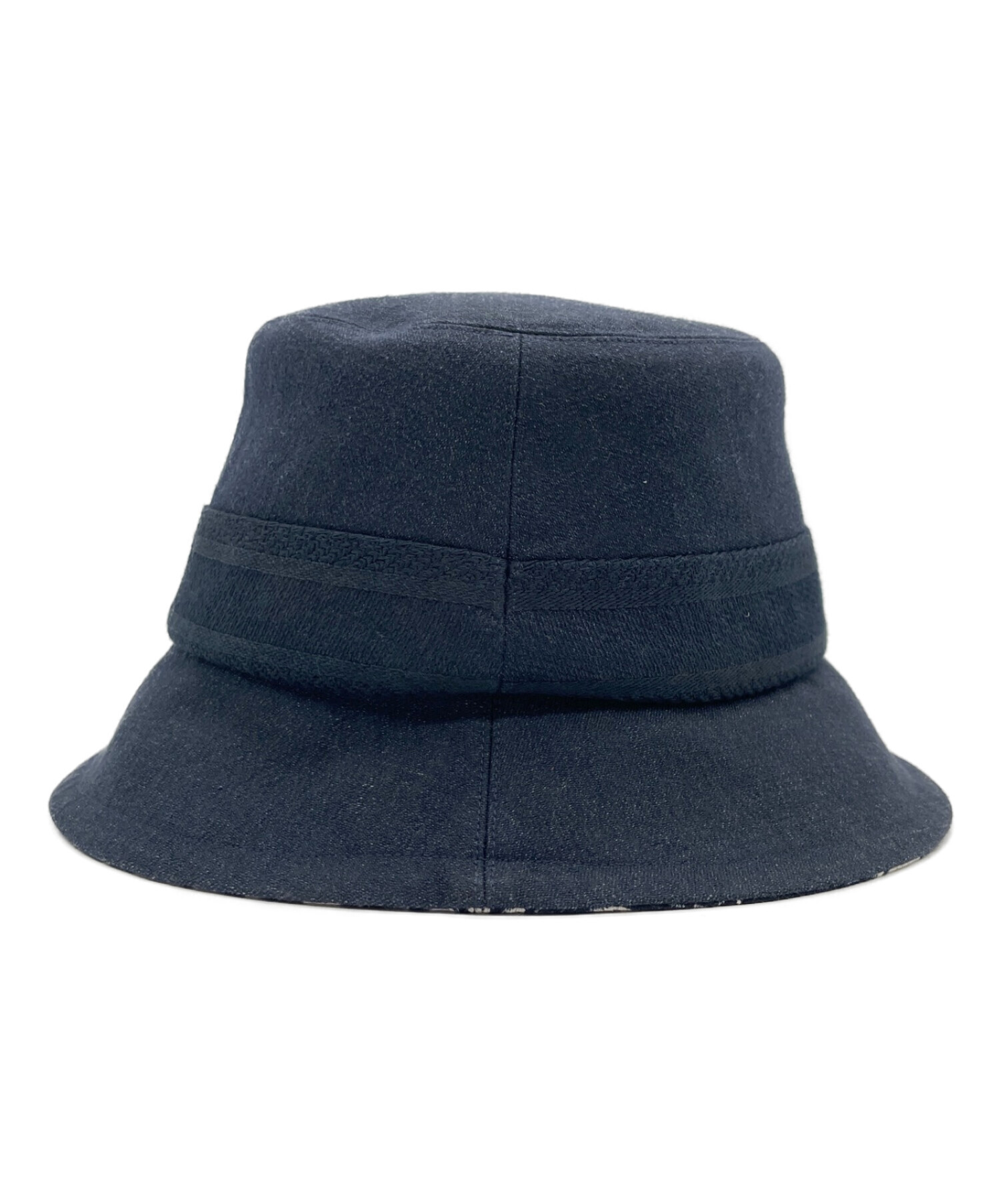 【美品】Christian Dior ディオール オブリークデニム ハット58 中古・古着通販】Christian Dior (クリスチャン ディオール) デニム