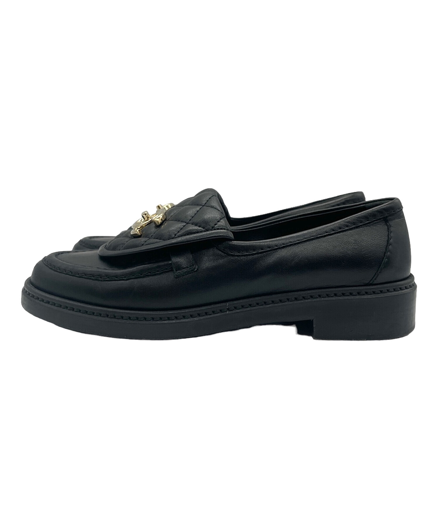 中古・古着通販】CHANEL (シャネル) ココマーク マトラッセレザー