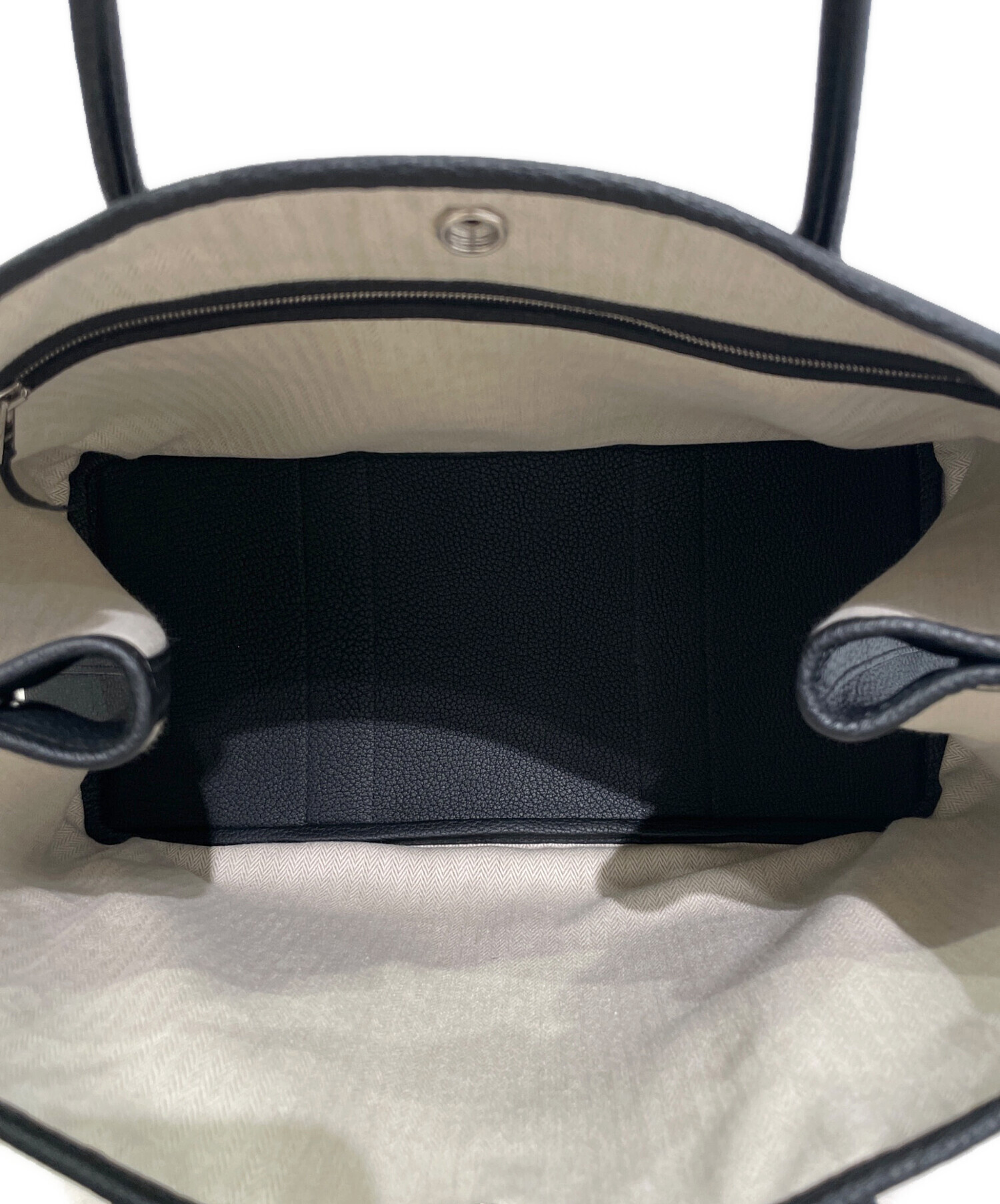 中古・古着通販】HERMES (エルメス) ガーデンパーティーPM ブラック