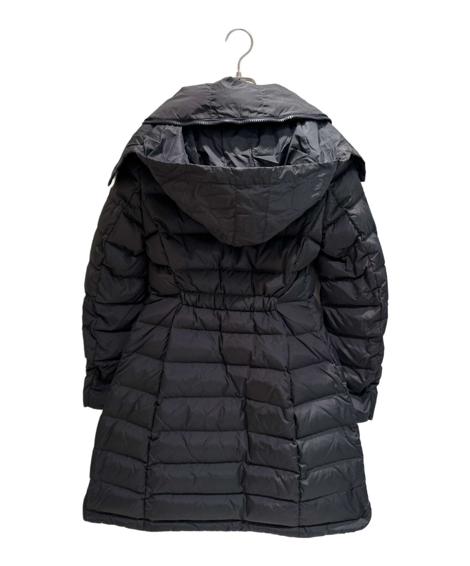 美品　MONCLER モンクレール　ダウンコート サイズ1 ブラック　JURA MONCLER モンクレール JURA フード付 ダウン コート 1 ブラック