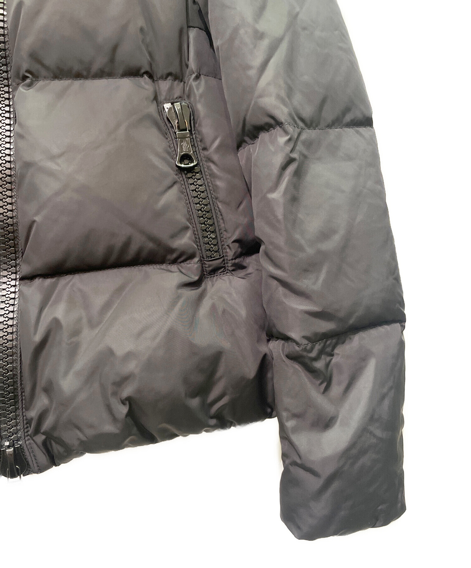 MONCLER CHERY ダウンジャケット ブラック 中古・古着通販】MONCLER (モンクレール) CHERY GIUBBOTTO ブラック