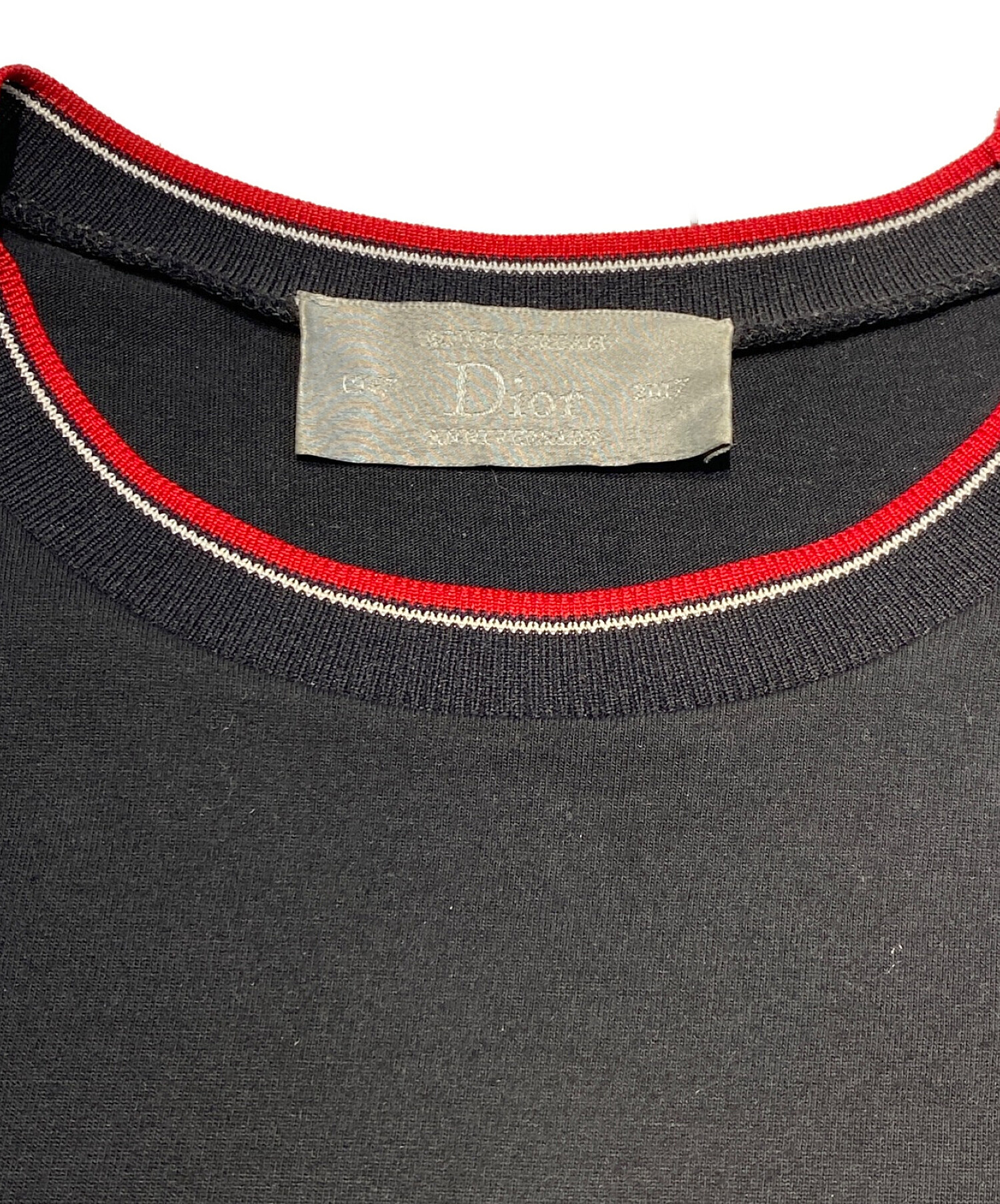 中古・古着通販】DIOR HOMME (ディオール オム) SCREAMロゴTシャツ 中古・古着通販】DIOR HOMME (ディオール オム) SCREAMロゴTシャツ