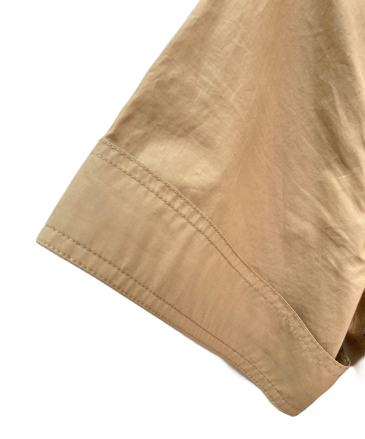 中古・古着通販】CELINE (セリーヌ) シャツワンピース ベージュ サイズ