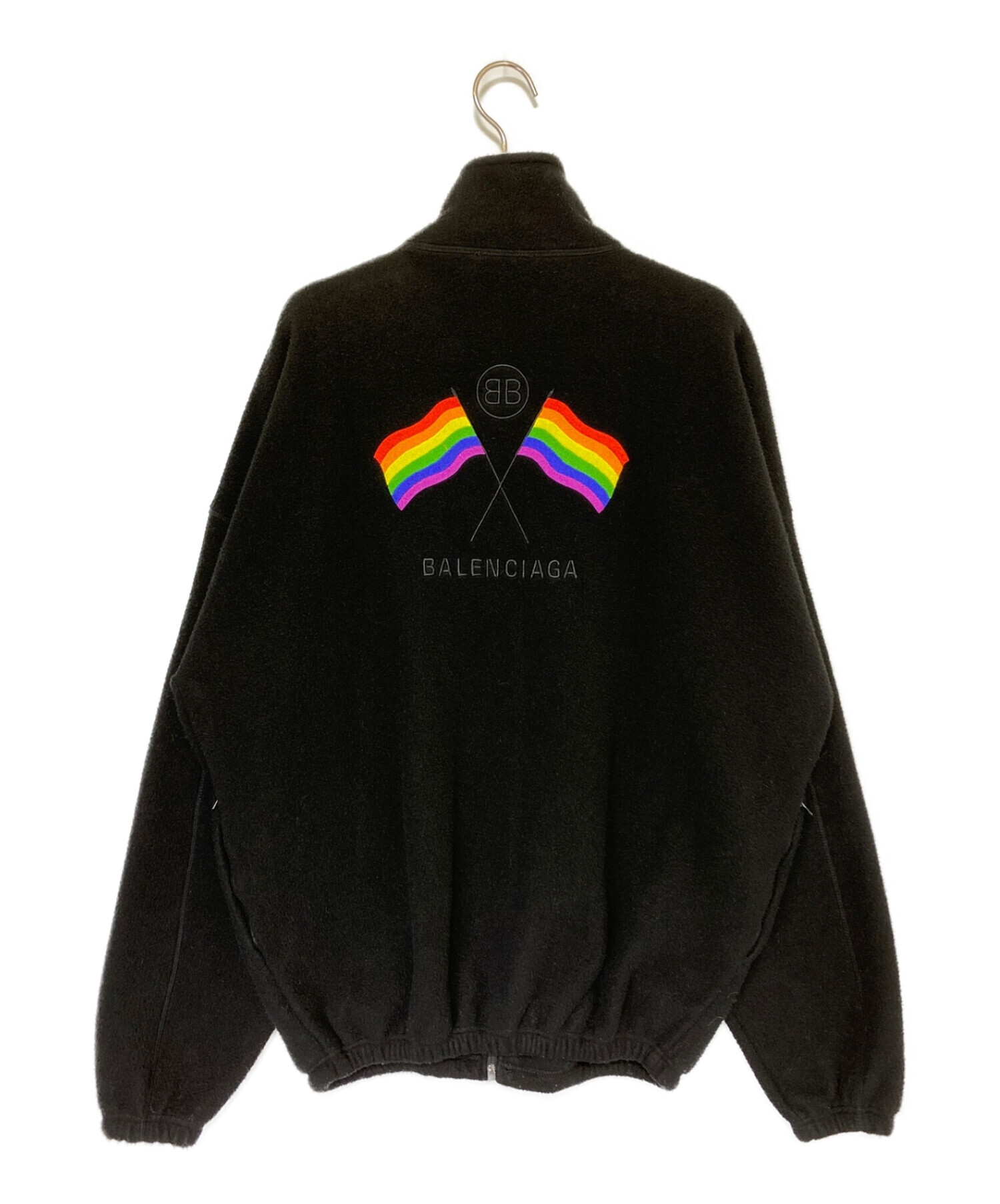 中古・古着通販】BALENCIAGA (バレンシアガ) バックロゴフリース 