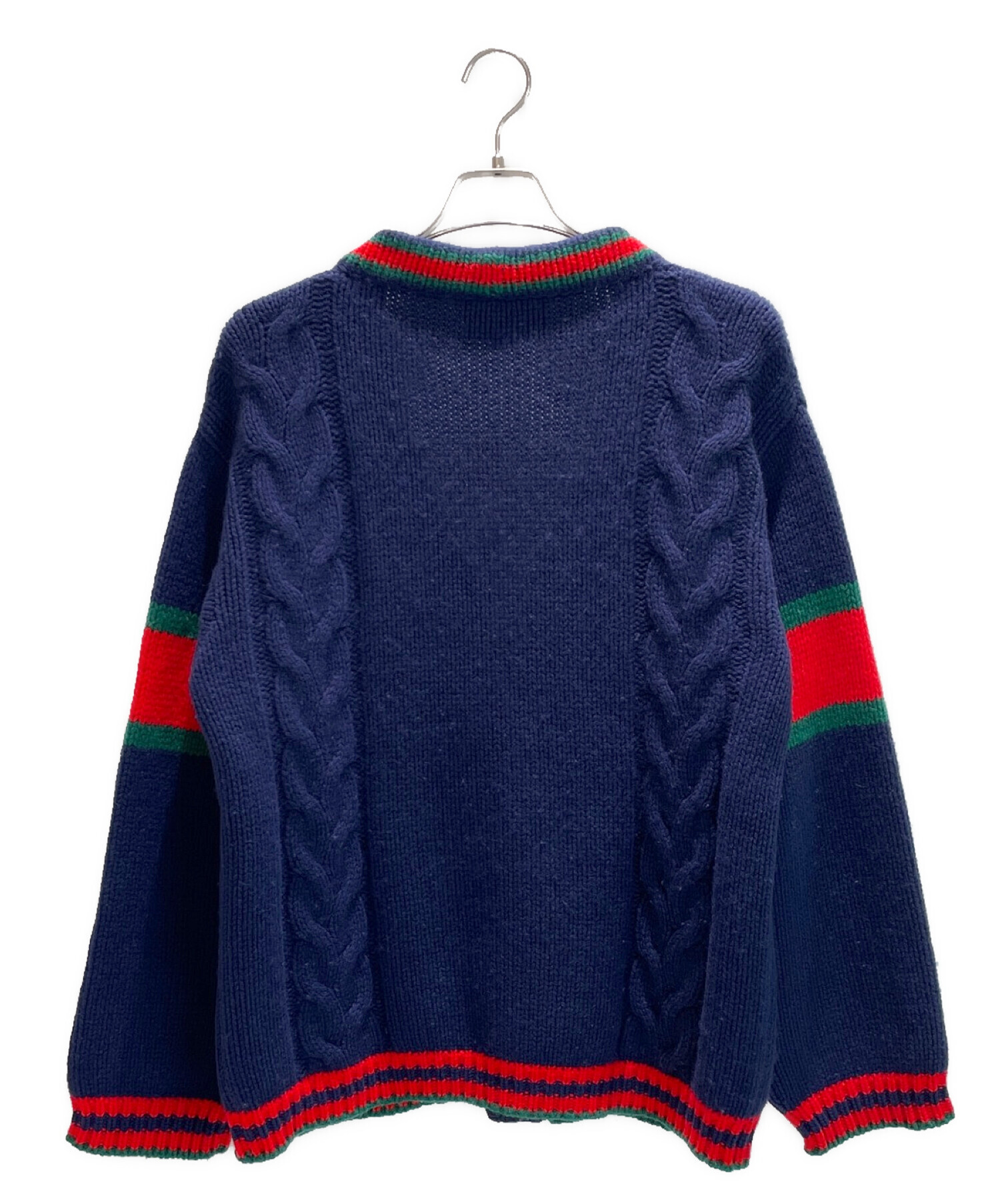 中古・古着通販】GUCCI (グッチ) オーバーサイズ ケーブルニット