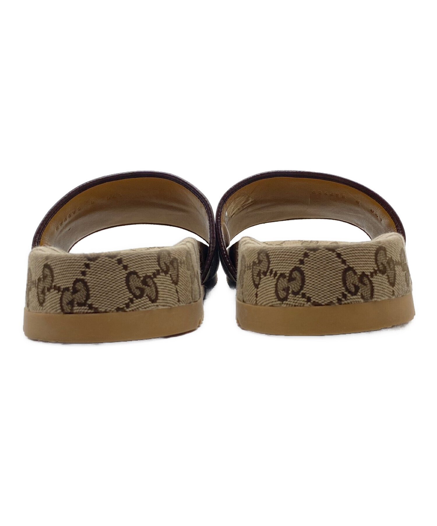 中古・古着通販】GUCCI (グッチ) GGキャンバス メンズ スライド