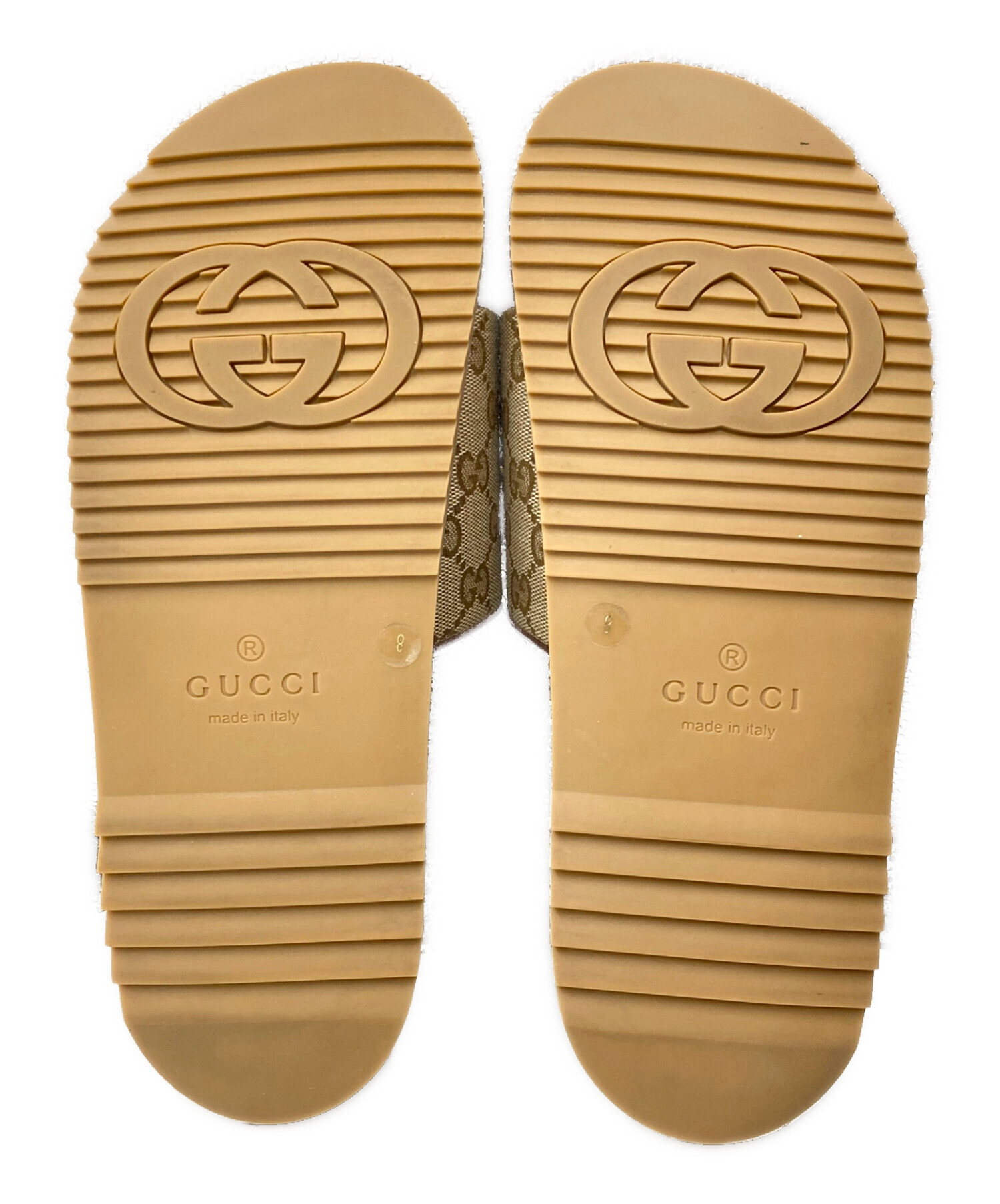 中古・古着通販】GUCCI (グッチ) GGキャンバス メンズ スライド