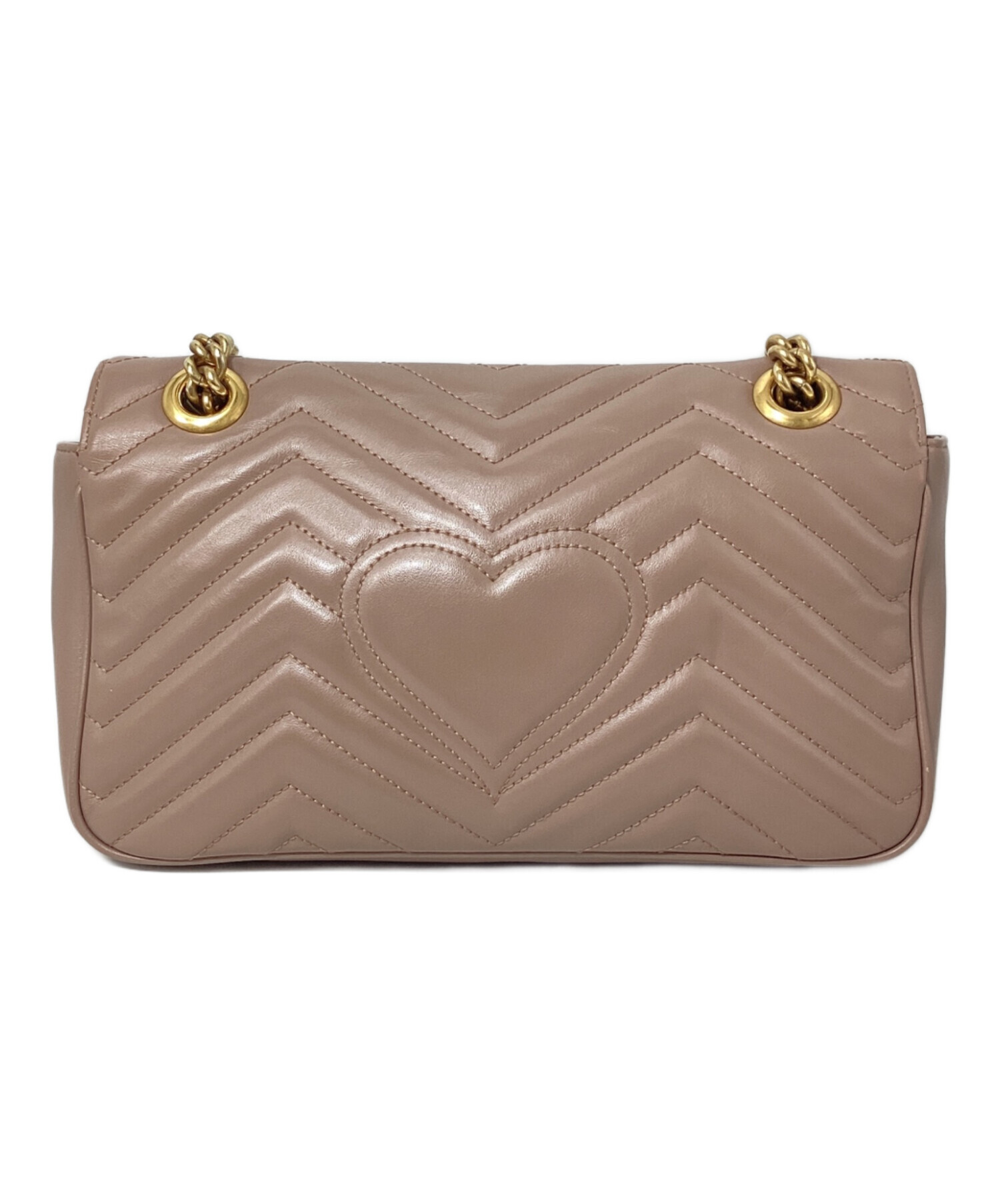 中古・古着通販】GUCCI (グッチ) GGマーモント キルティング スモール 