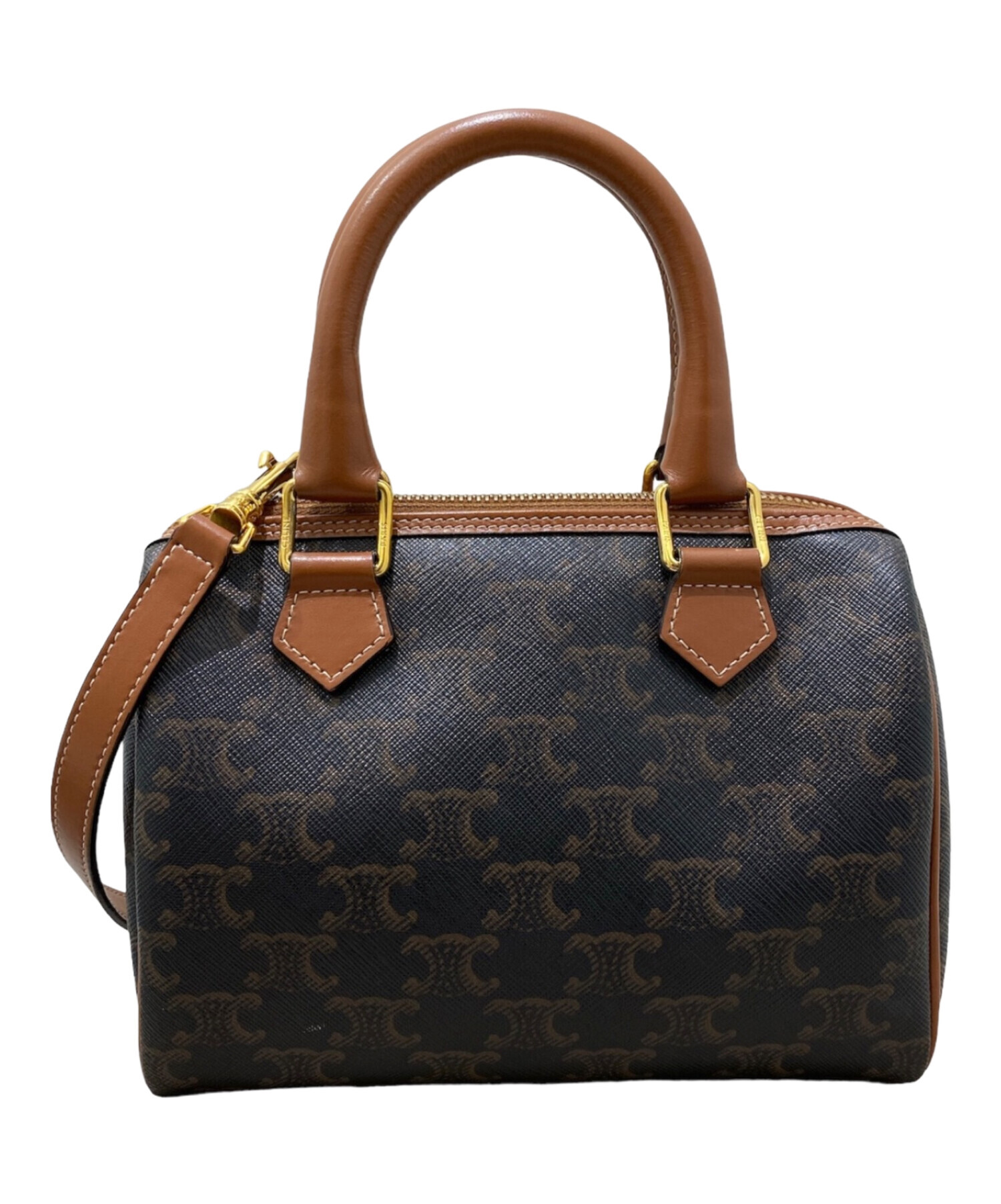 中古・古着通販】CELINE (セリーヌ) スモールボストンキュイル