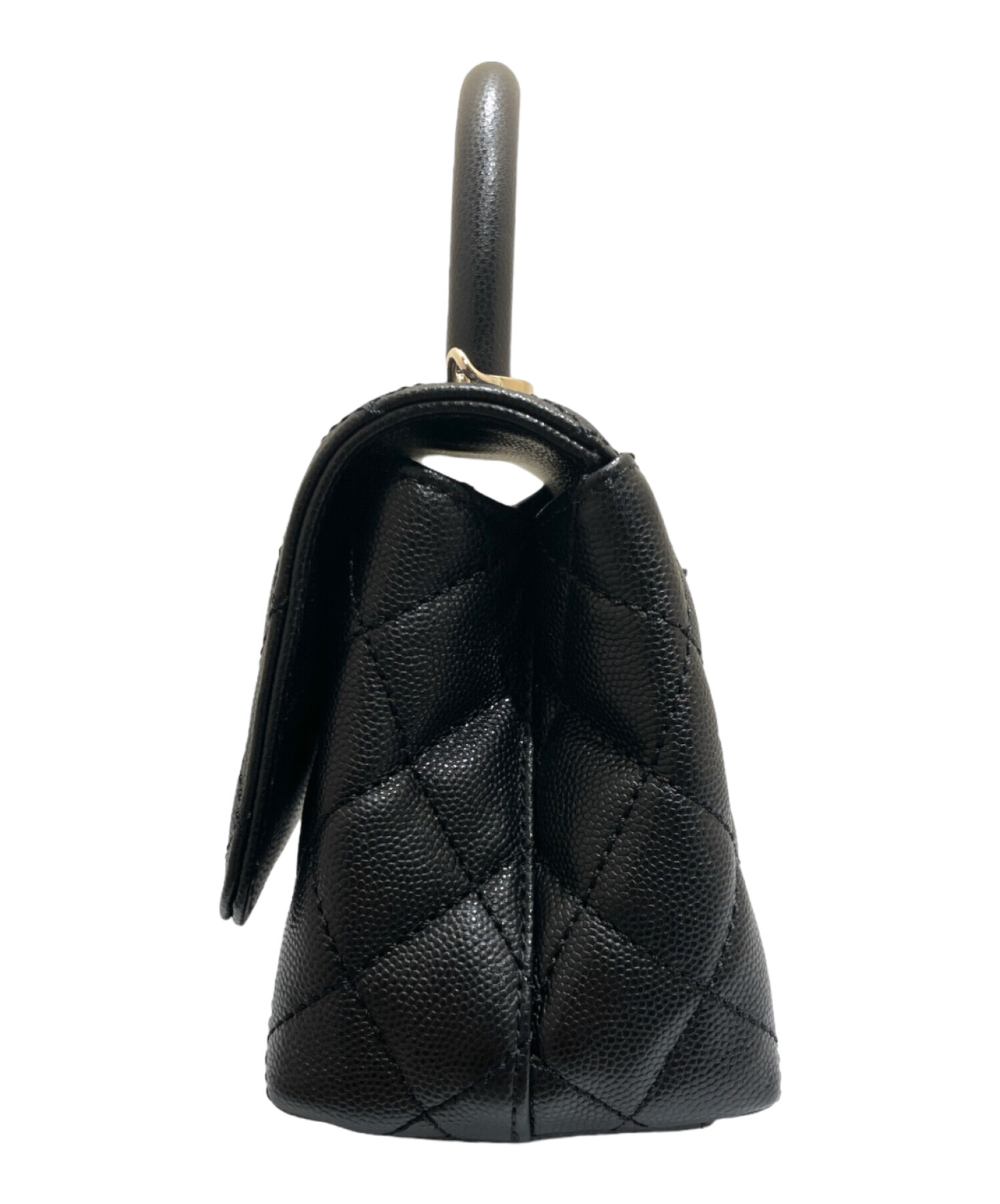 中古・古着通販】CHANEL (シャネル) ココハンドルチェーンショルダー 