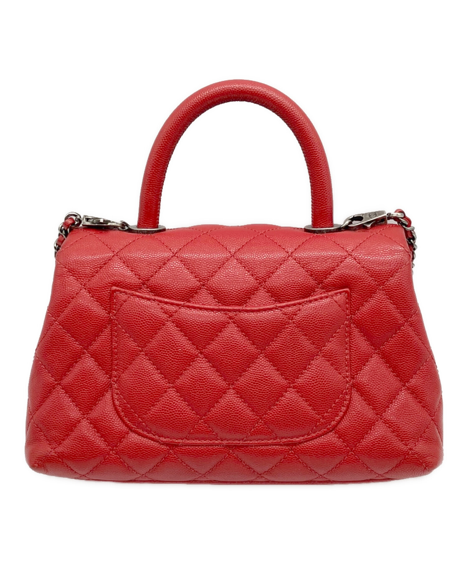 中古・古着通販】CHANEL (シャネル) Matelasse Coco Handle XS 24 Top 
