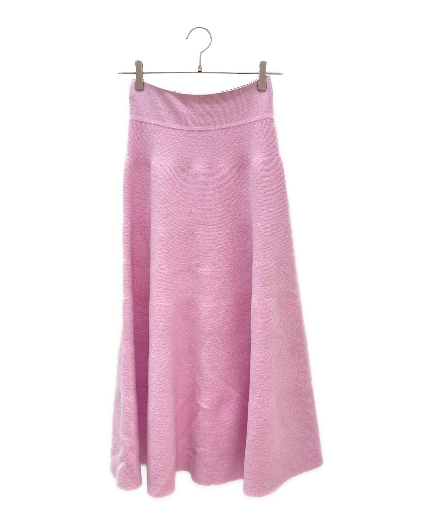 中古・古着通販】MYLAN (マイラン) カシミヤニットフレアスカート