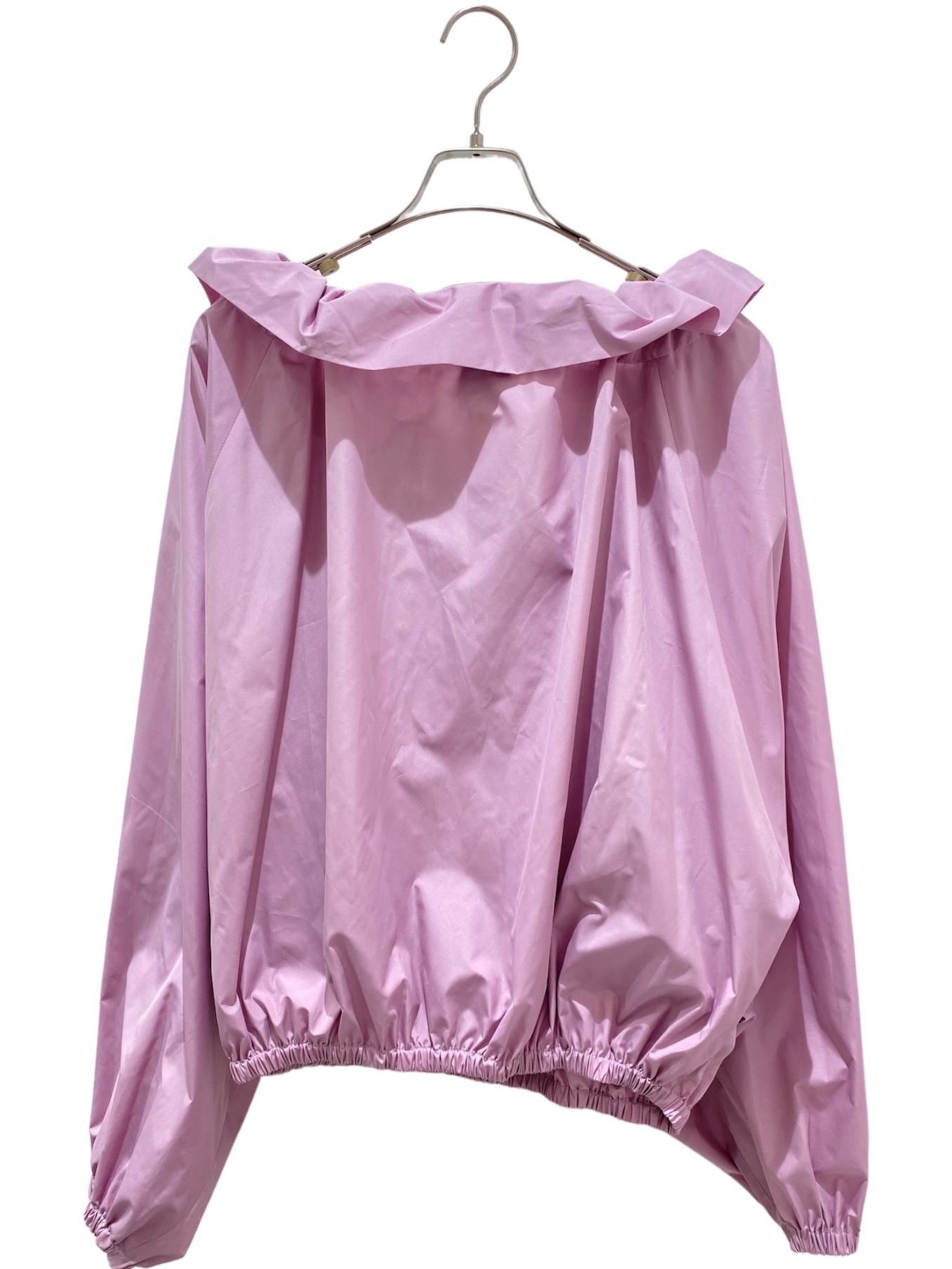 中古・古着通販】patou (パトゥ) ギャザーブラウス ピンク サイズ:40 