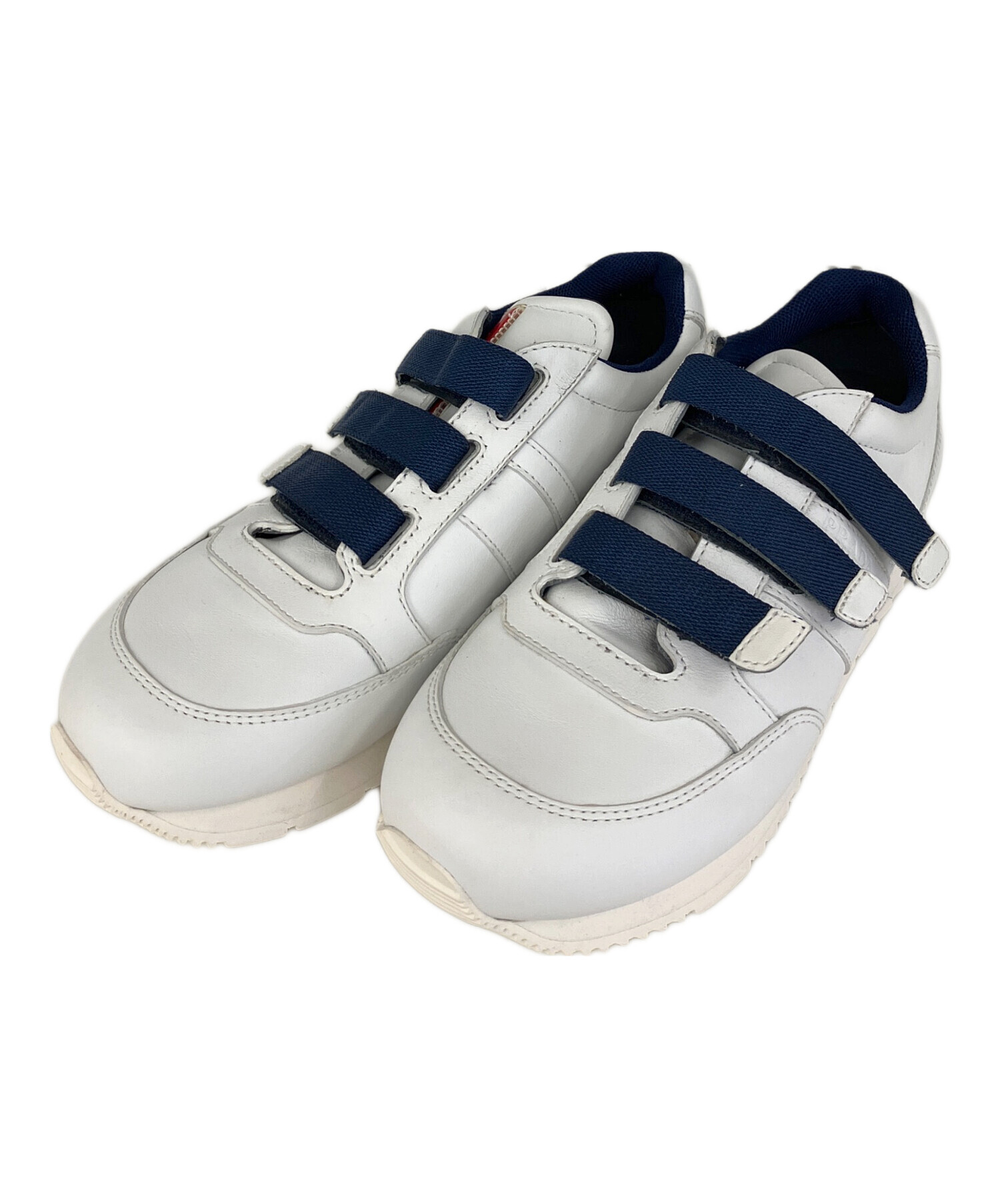 Prada sports スクエアトゥベルクロスニーカー prada sport PRADA SPORT スクエアトゥ ベルクロスニーカー