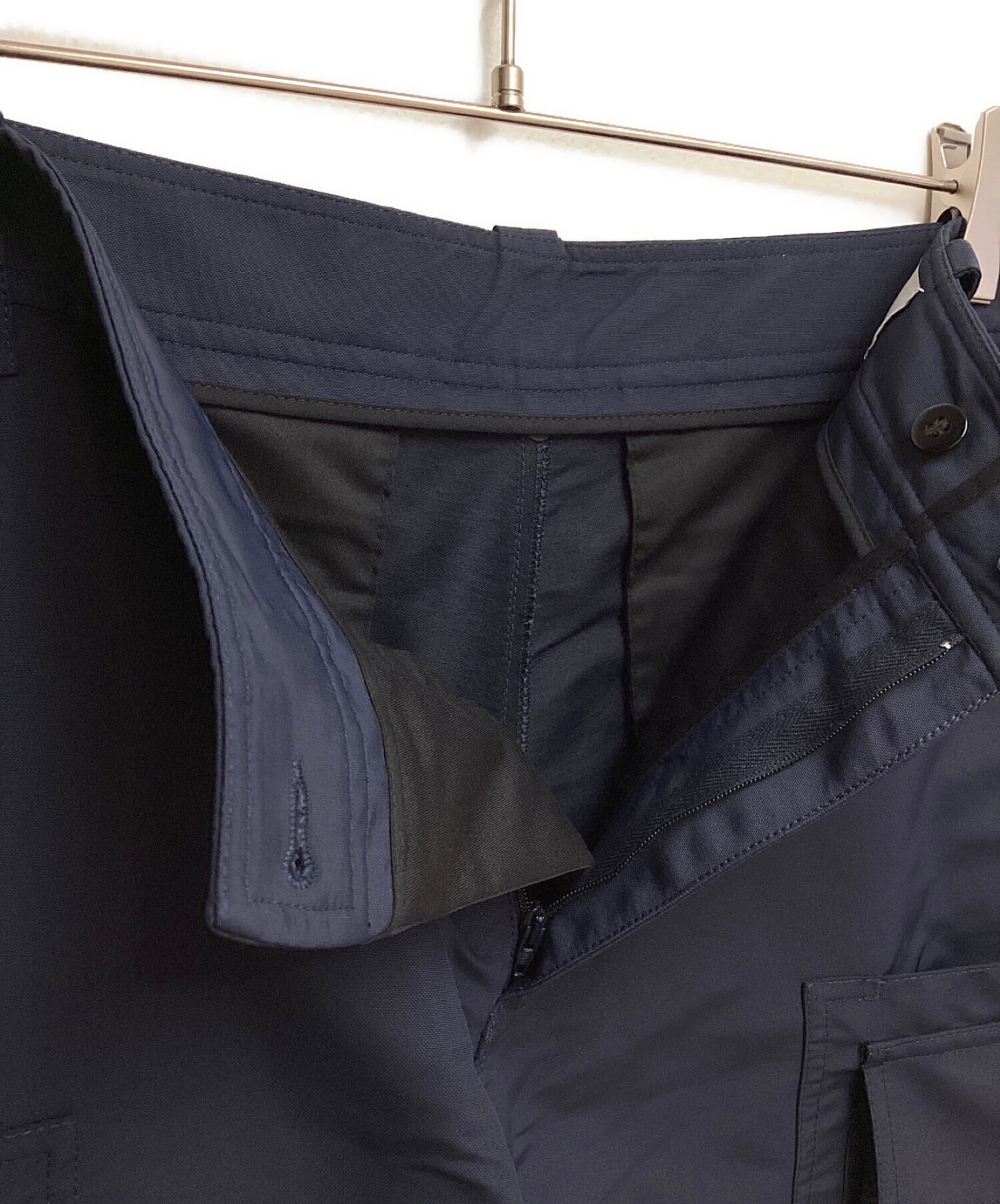 ☆定価18万☆DIOR ラバーロゴパッチ カーゴパンツ 44 BLK ☆定価18万
