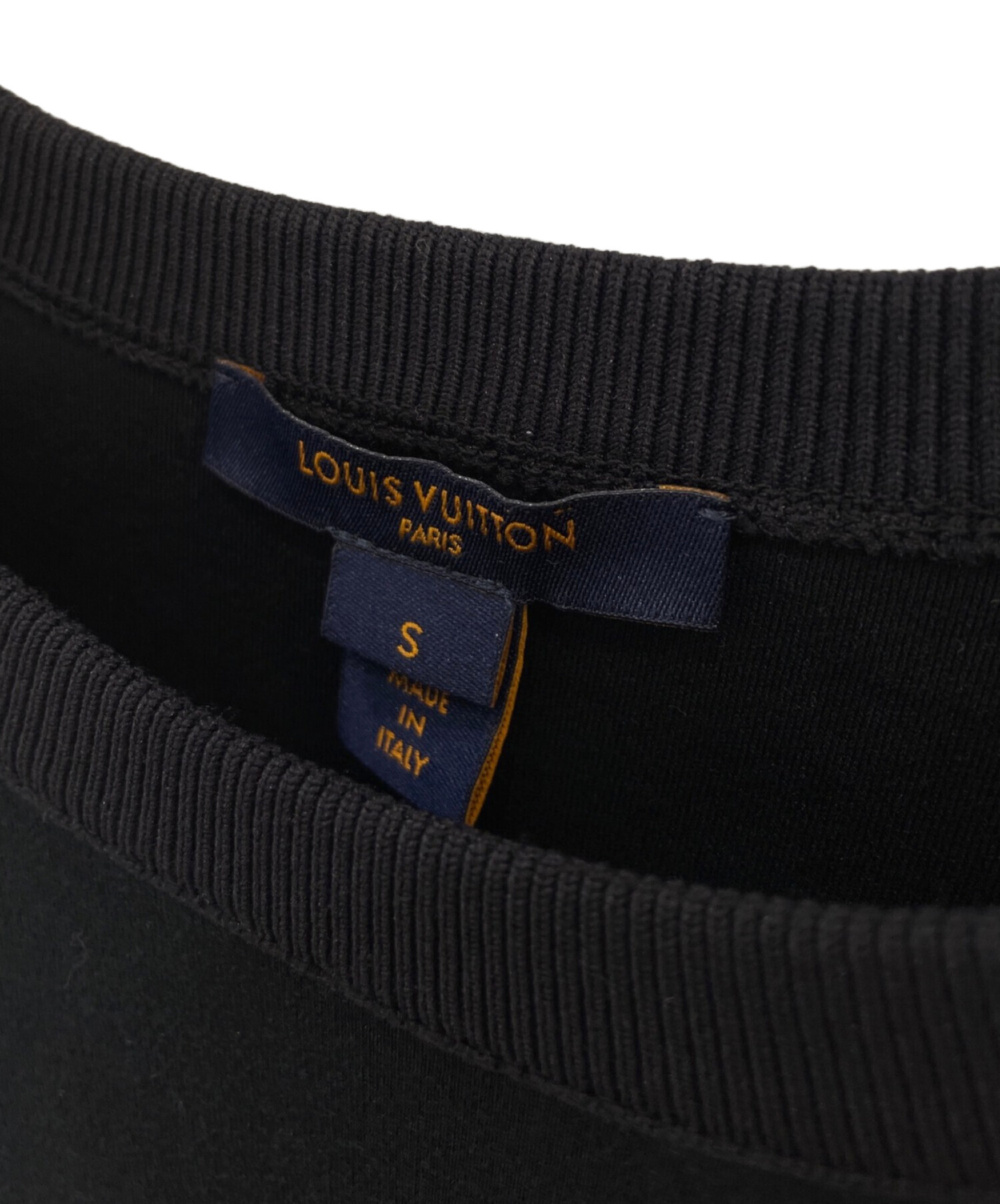 中古・古着通販】LOUIS VUITTON (ルイ ヴィトン) レザーパッチTシャツ