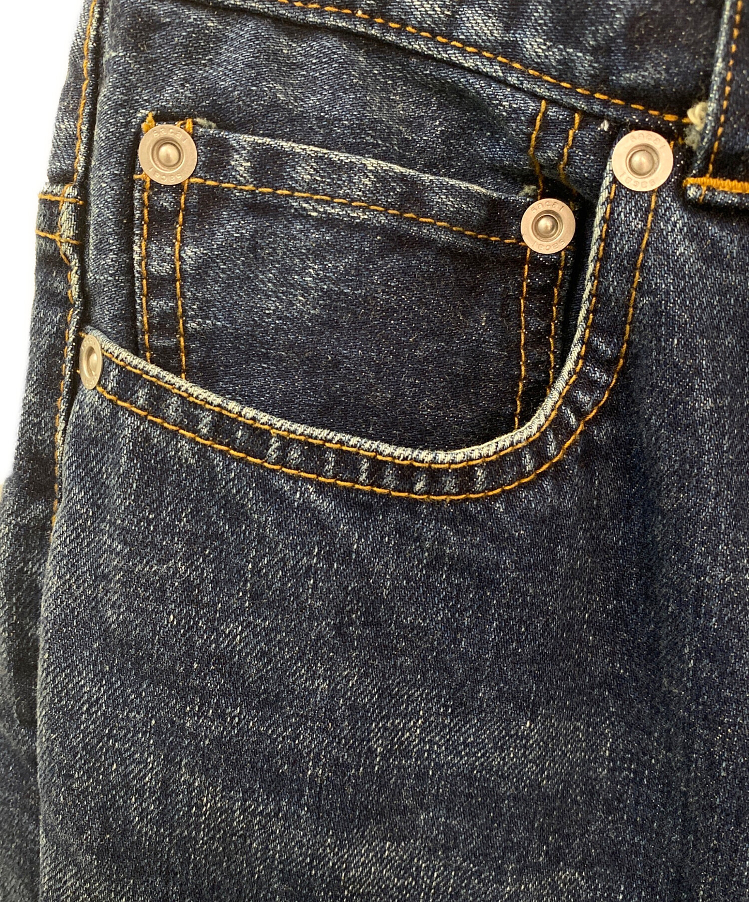 中古・古着通販】sacai (サカイ) ドッキングデニムロングスカート