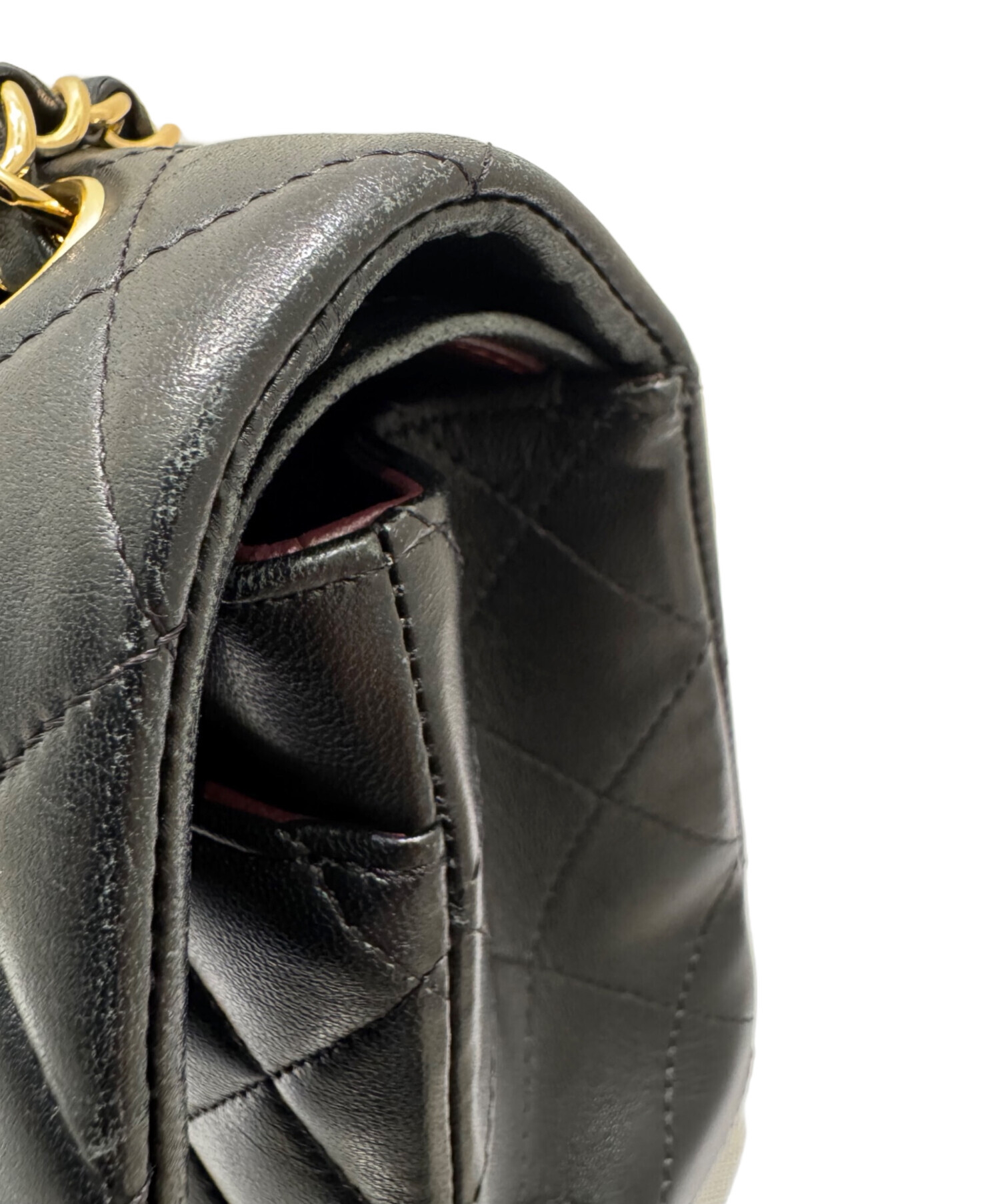 シャネル マトラッセ レディース 【中古】 中古・古着通販】CHANEL (シャネル) マトラッセ25 Wフラップチェーン