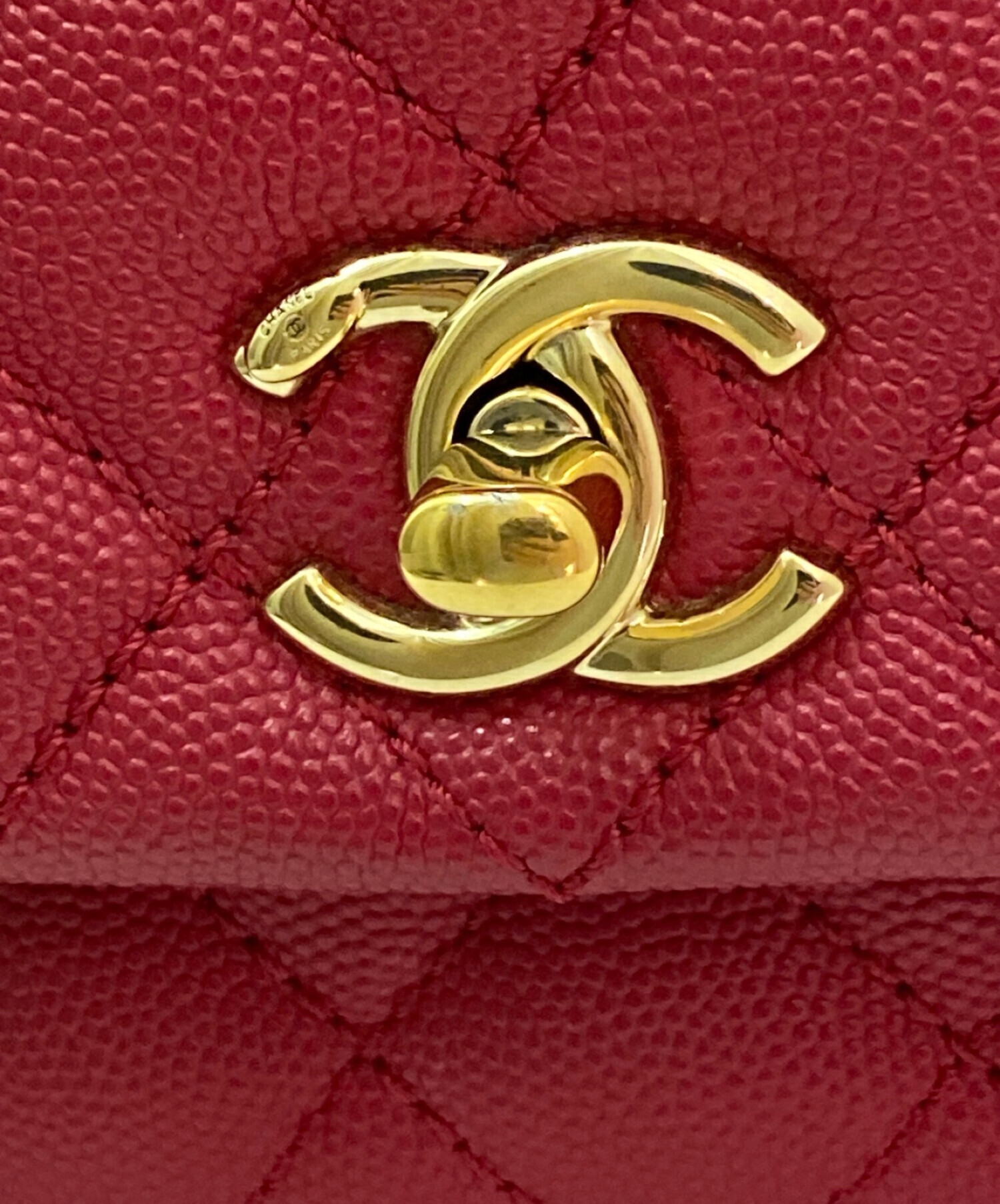 中古・古着通販】CHANEL (シャネル) ココハンドル23/2WAYバッグ ピンク