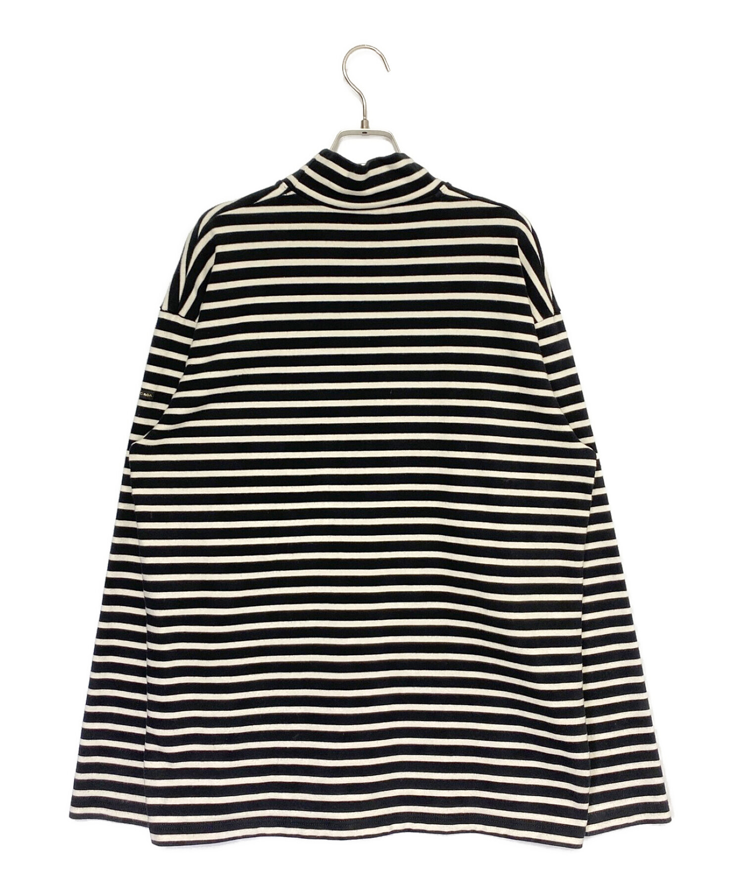 中古・古着通販】BALENCIAGA (バレンシアガ) ハイネックボーダー 