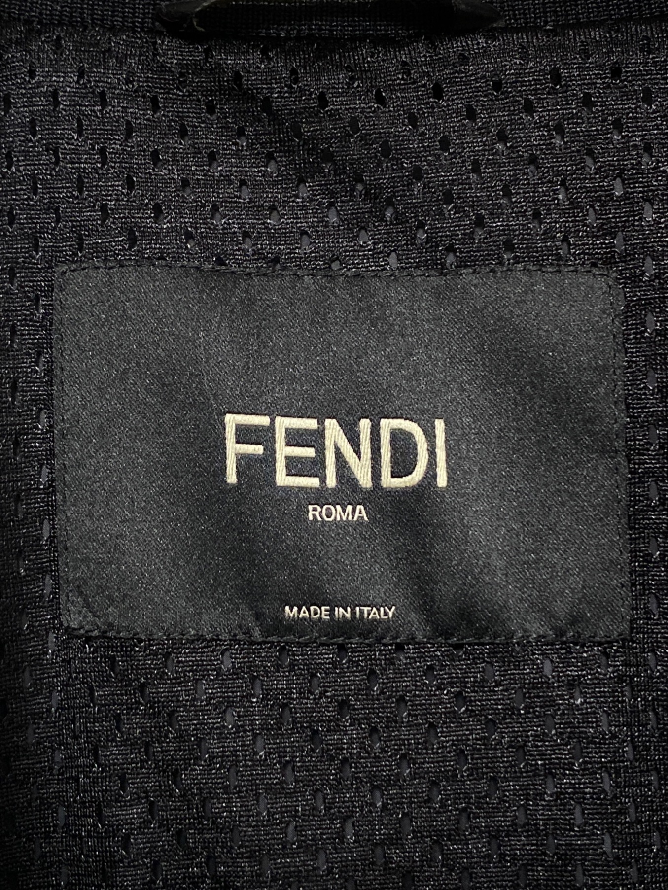 中古・古着通販】FENDI (フェンディ) ナイロンジャケット ブラック 