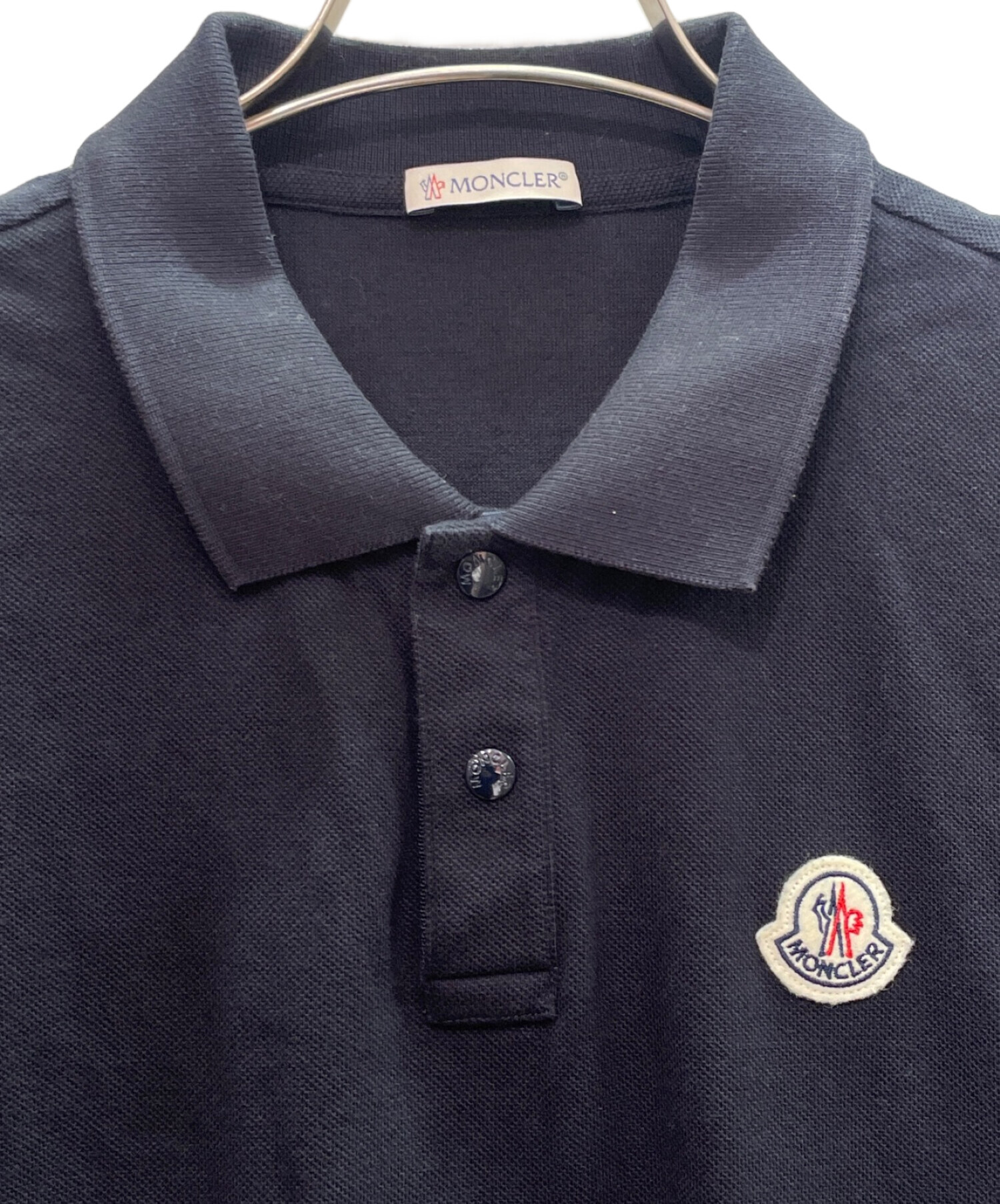 中古・古着通販】MONCLER (モンクレール) MAGLIA POLO ネイビー サイズ