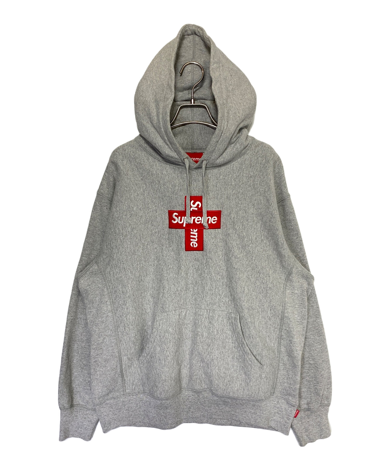 美中古 古着 supreme シュプリーム クロスボックスロゴ BOXロゴ 中古・古着通販】SUPREME (シュプリーム) Cross Box Logo Hooded