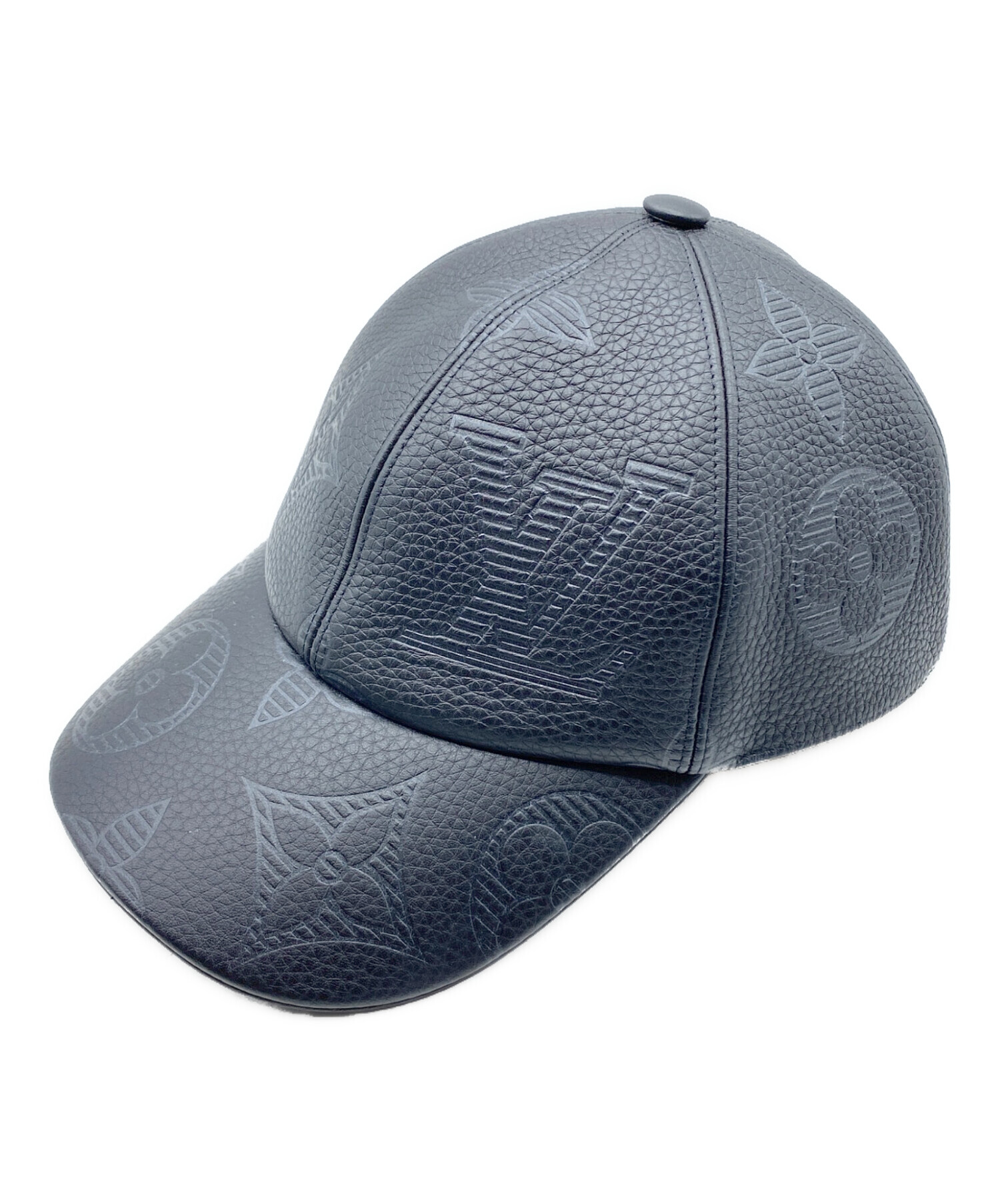 中古・古着通販】LOUIS VUITTON (ルイ ヴィトン) レザーキャップ