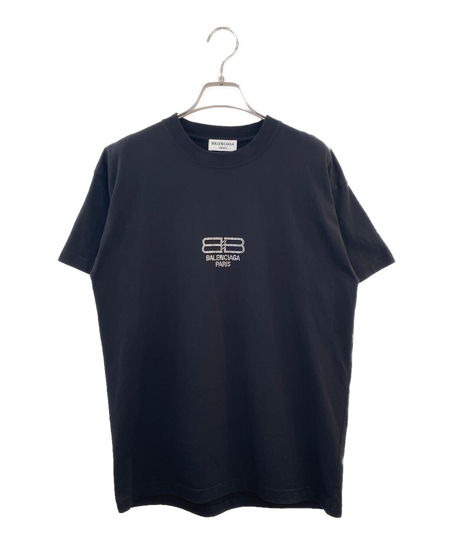 【新品】BALENCIAGA(バレンシアガ) BB 月桂樹ロゴ 半袖Tシャツ BALENCIAGA/バレンシアガ BBロゴ Tシャツ S