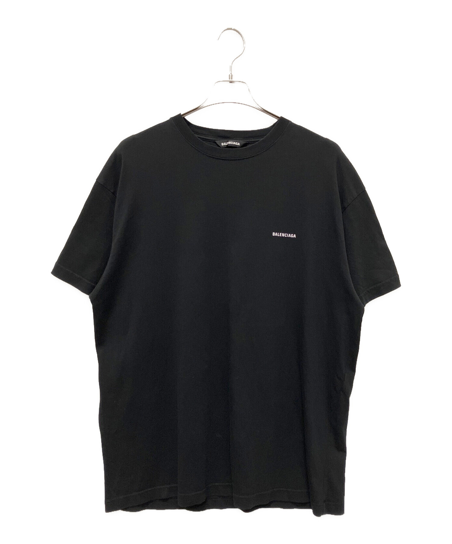 中古・古着通販】BALENCIAGA (バレンシアガ) ワンポイントロゴTシャツ 