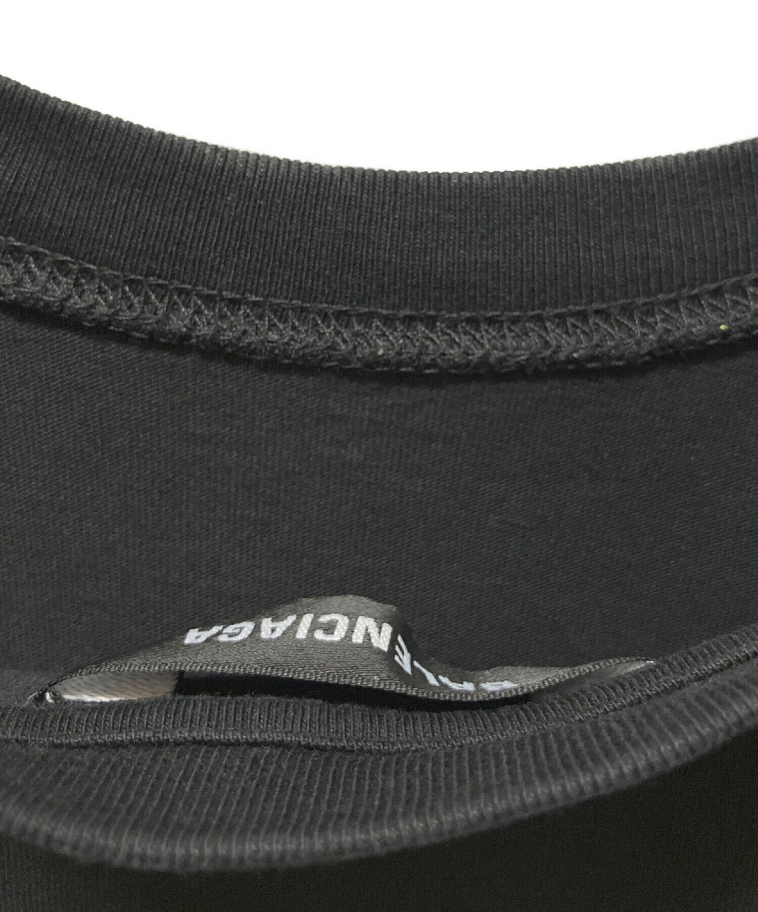 中古・古着通販】BALENCIAGA (バレンシアガ) ワンポイントロゴTシャツ