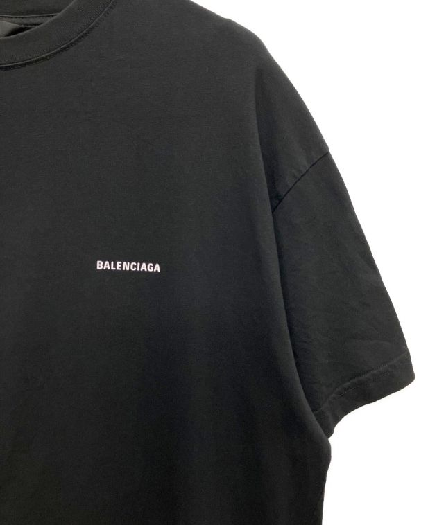 中古・古着通販】BALENCIAGA (バレンシアガ) ワンポイントロゴTシャツ