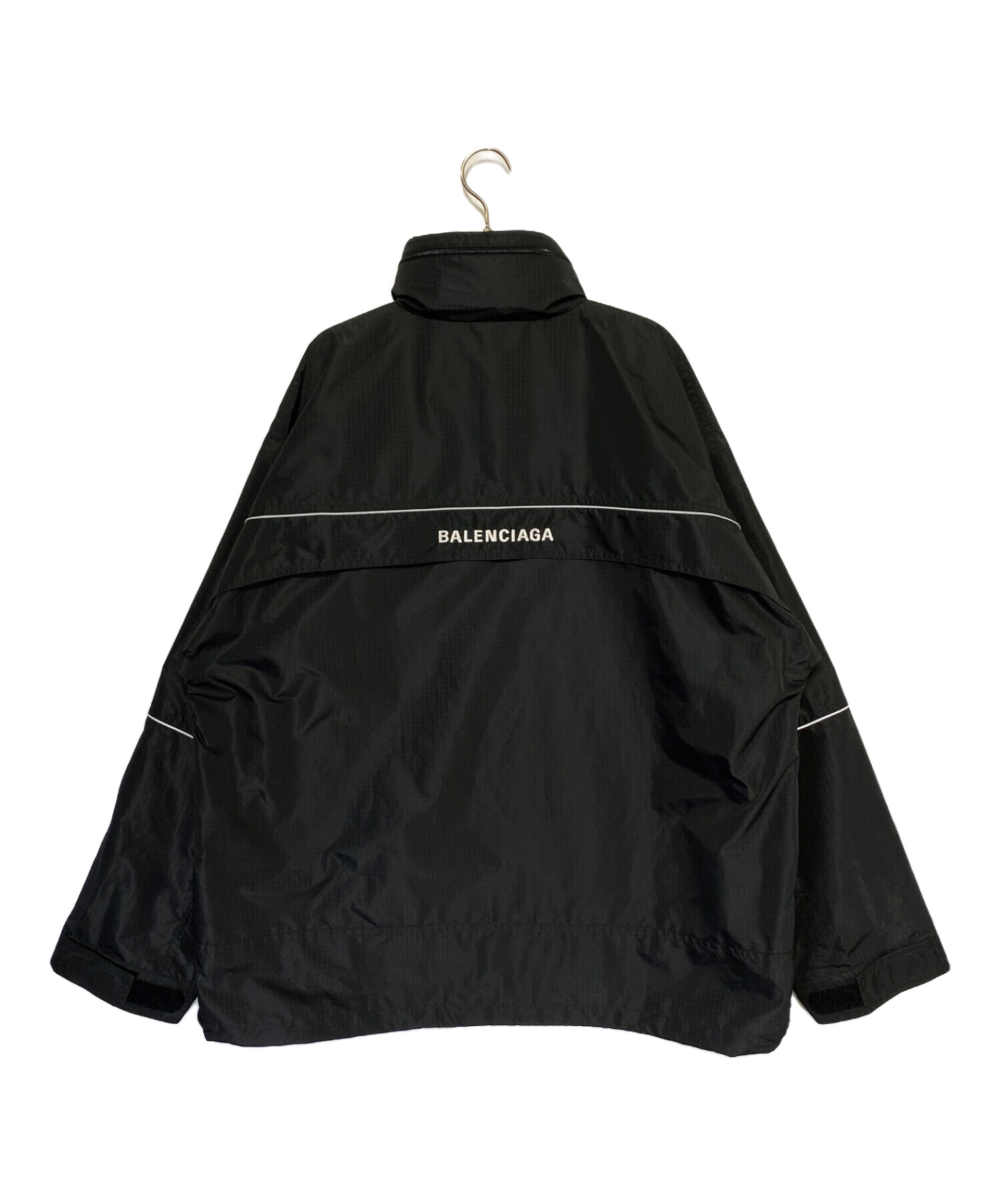 BALENCIAGA バレンシアガ パーカー XS 黒 【古着】【中古】【送料無料】 BALENCIAGA - BALENCIAGA バレンシアガ パーカー XS 黒 【古着】【中古