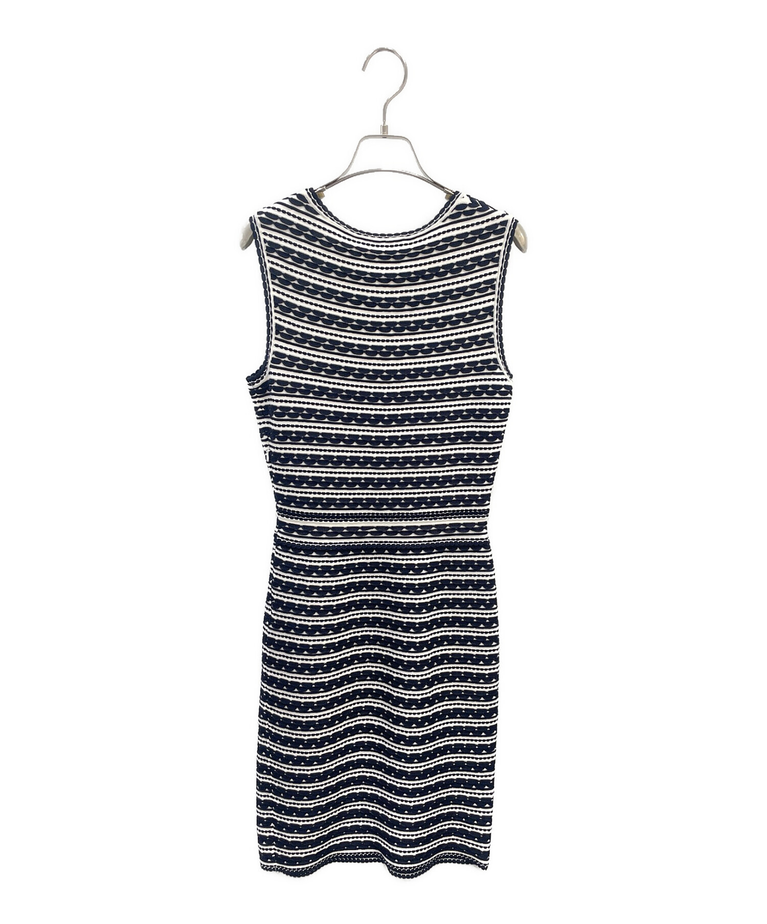 クリスチャンディオール　ニットワンピース　サイズ4 中古・古着通販】Christian Dior (クリスチャン ディオール