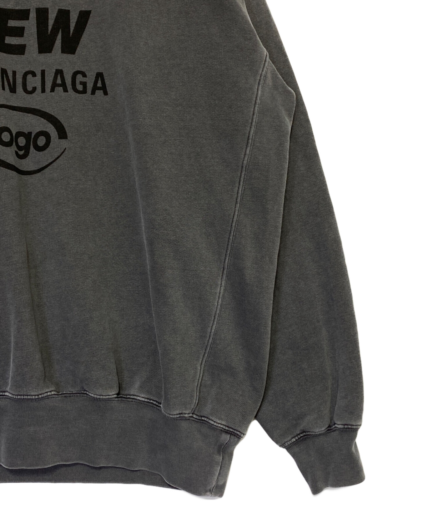 中古・古着通販】BALENCIAGA (バレンシアガ) モックネックロゴ