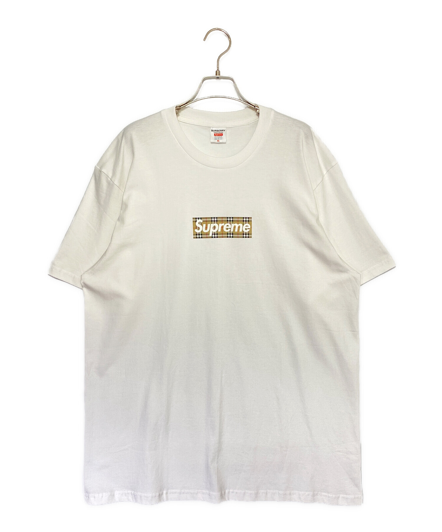 Supreme / Burberry Box Logo Tee