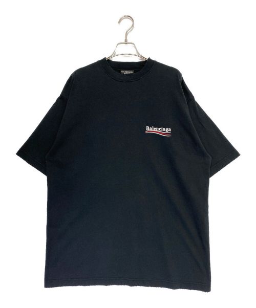 中古・古着通販】BALENCIAGA (バレンシアガ) ロゴTシャツ ブラック